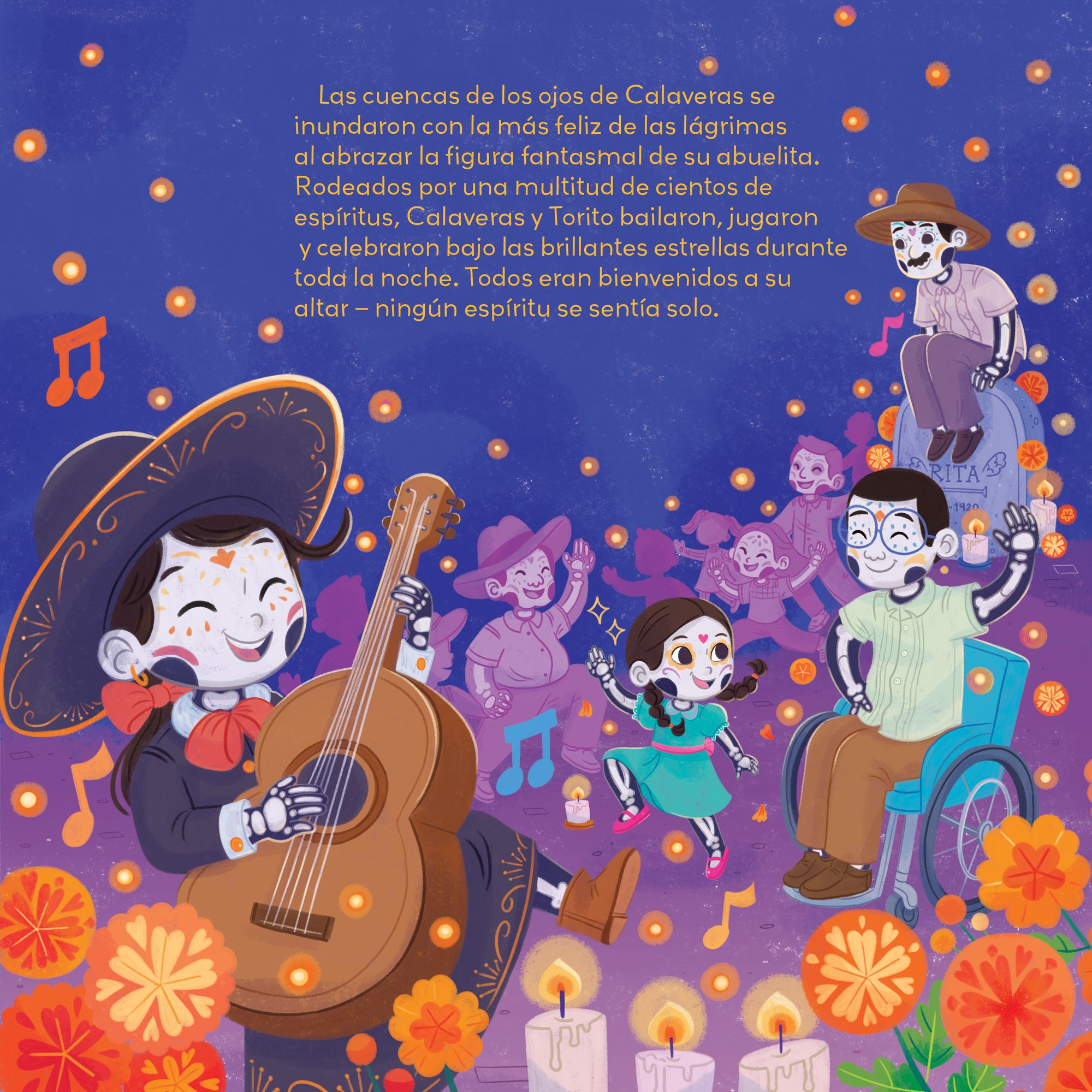 Calaveras and Torito: A Bilingual Day of the Dead Adventure