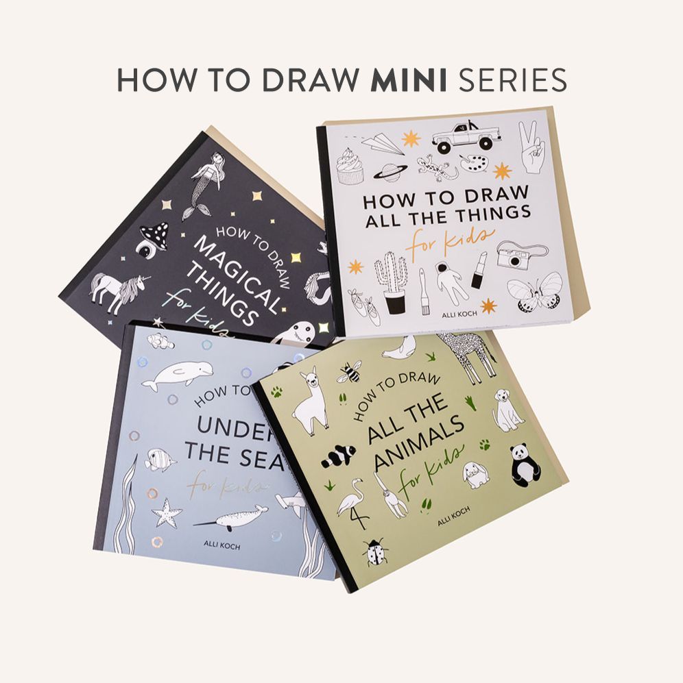 All the Things: How to Draw Books for Kids with Cars, Unicorns, Dragons, Cupcakes, and More (Summer Activity Book for Kids)