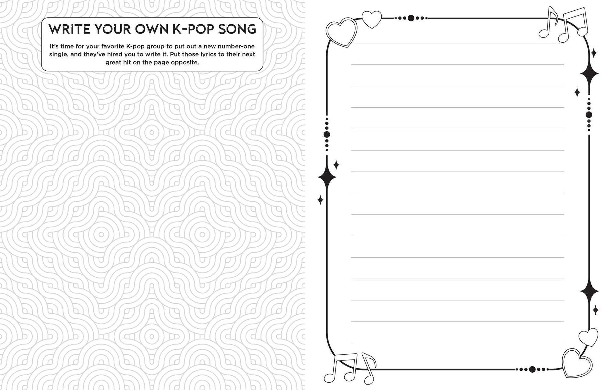 I Love K-pop Coloring and Activity Book: For fans of KPop Demon Hunters, BTS, BLACKPINK, KATSEYE, and K-pop Idols