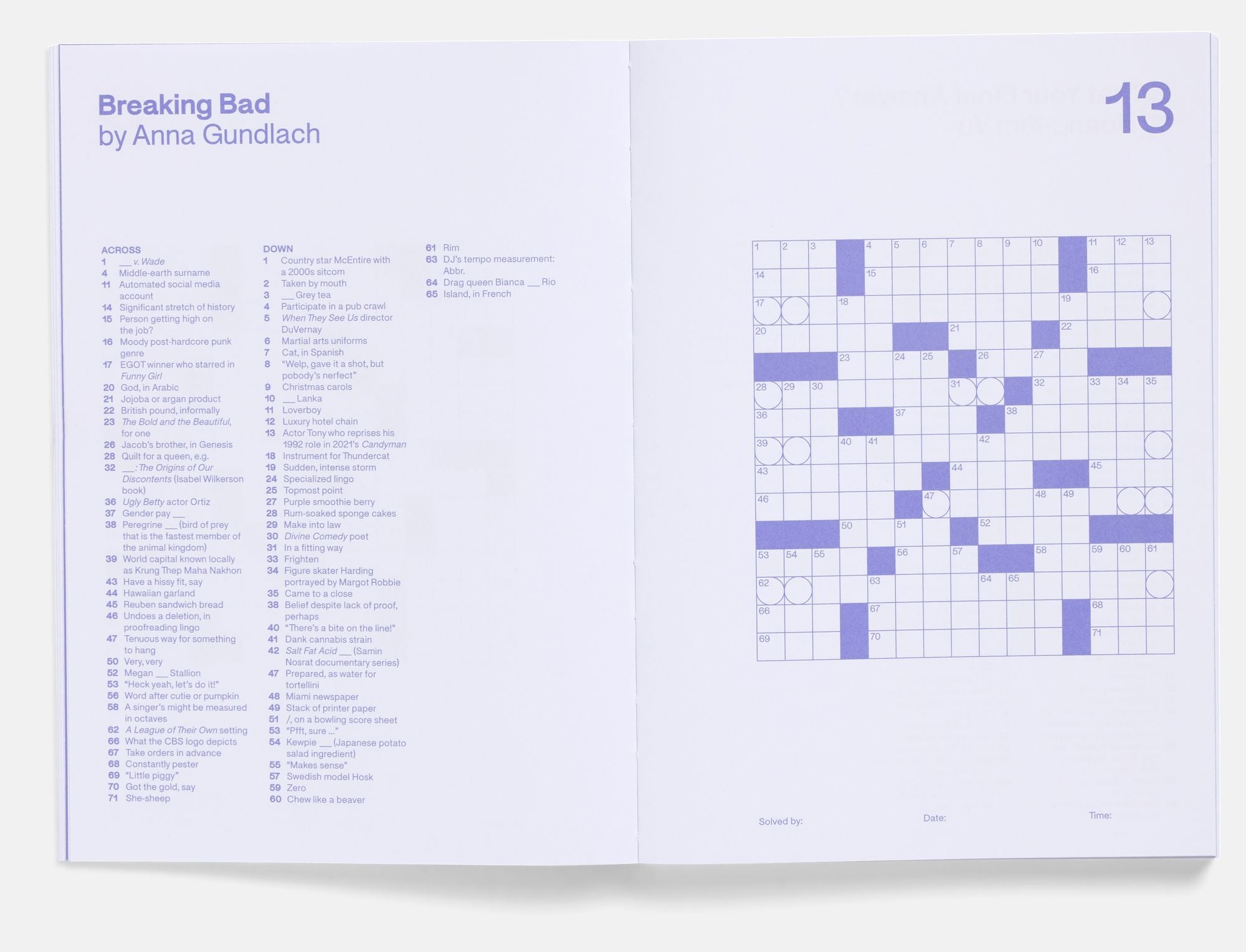 99 TV Crosswords