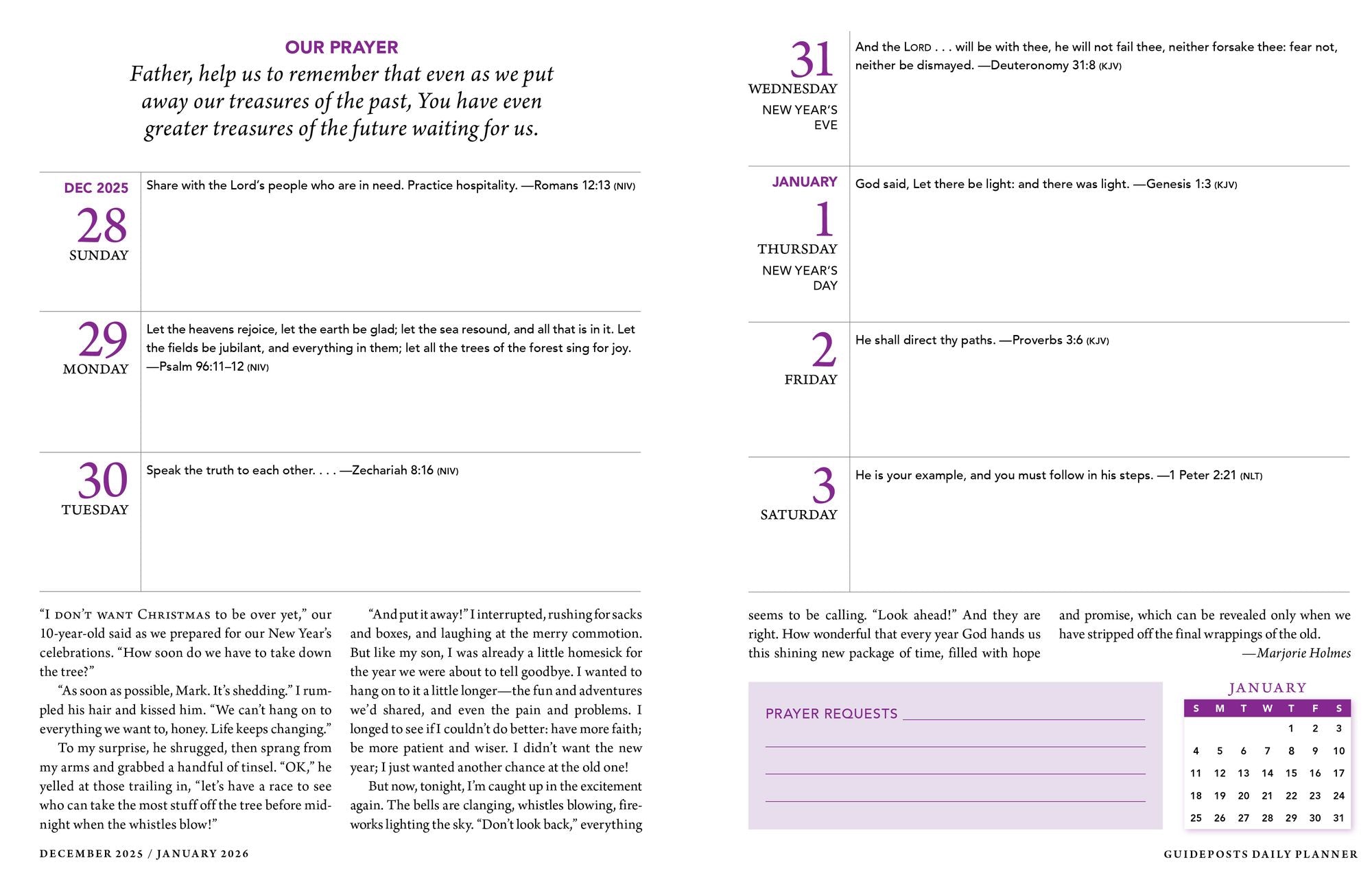 Guideposts Daily Planner 2026