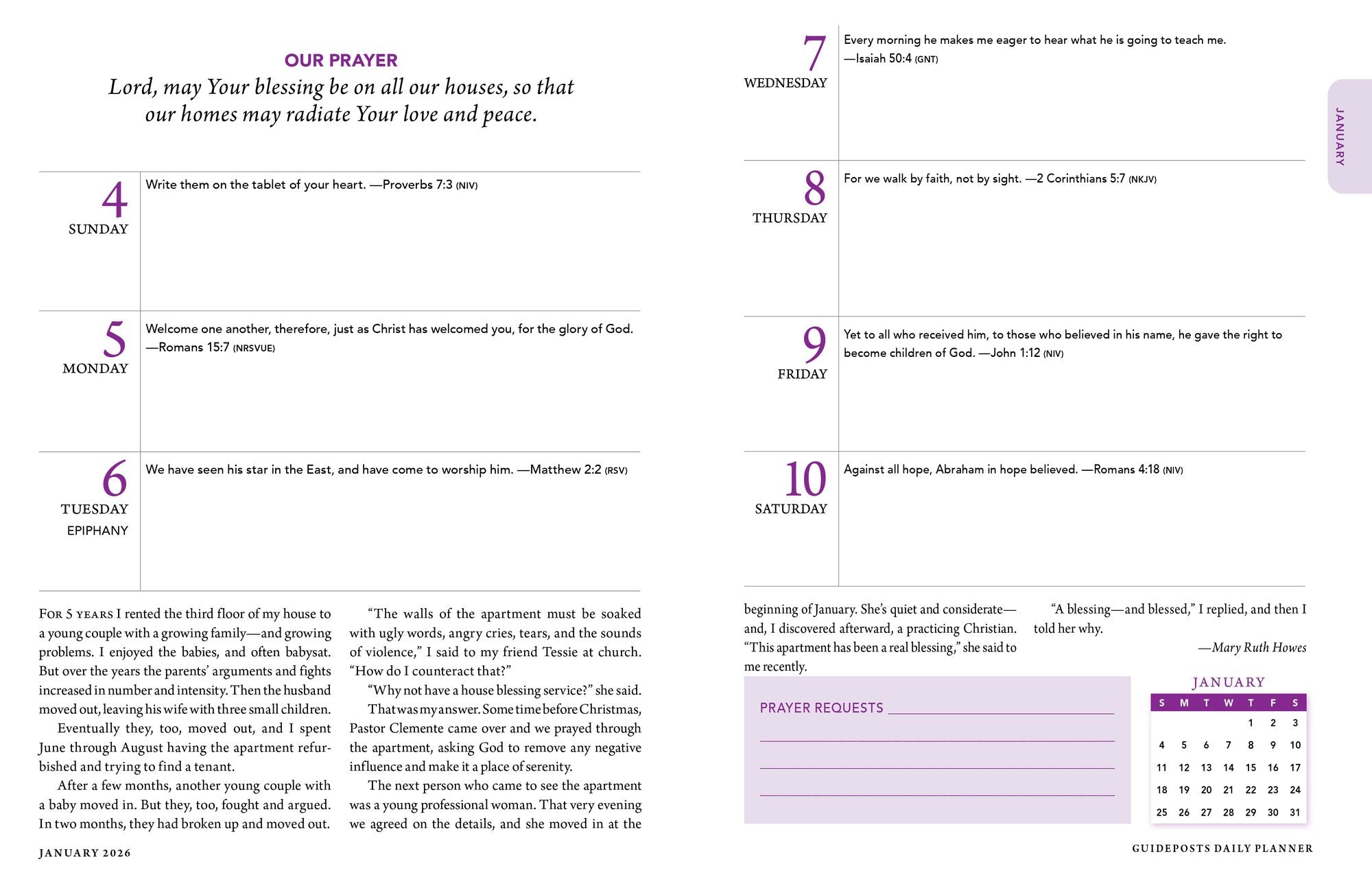 Guideposts Daily Planner 2026