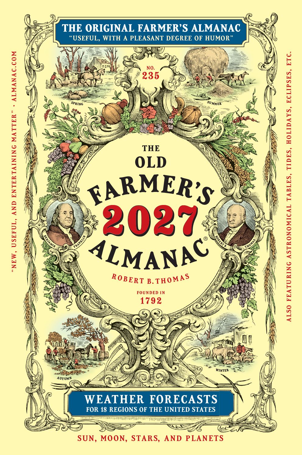 The 2027 Old Farmer's Almanac Trade Edition