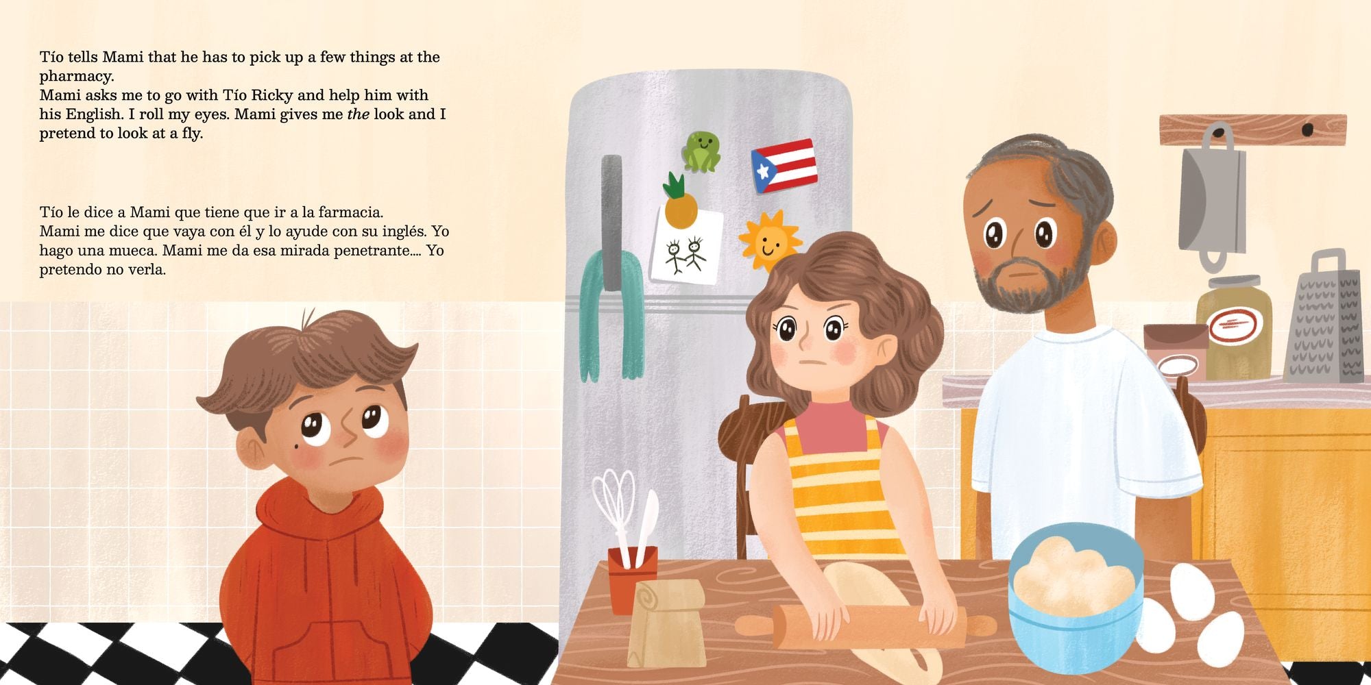 Tío Ricky Doesn't Speak English / Tío Ricky no habla inglés (Bilingual: English/Spanish): A Bilingual English-Spanish Picture Book