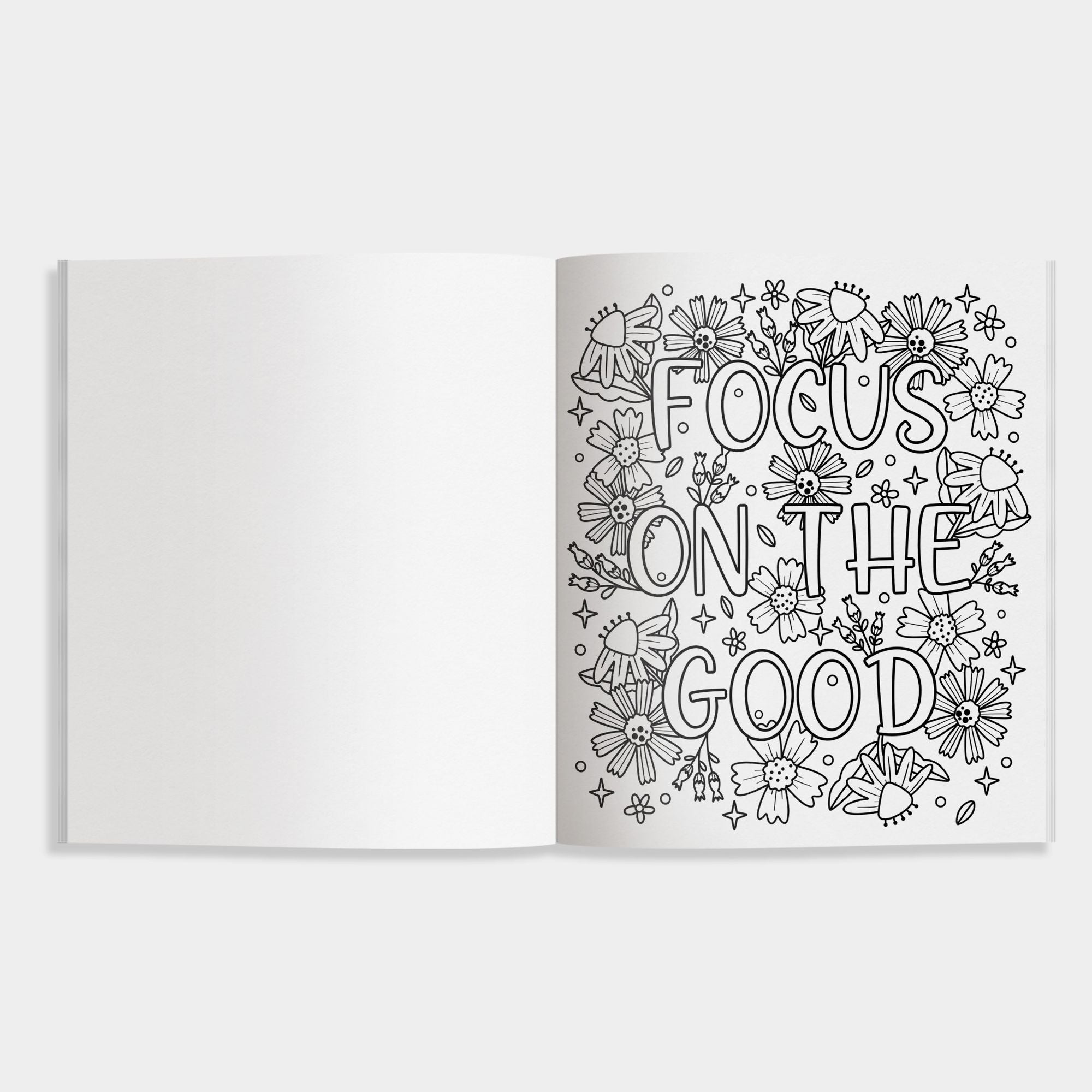 Embrace the Beauty: An Adult Coloring Book with Inspirational Quotes and Frameable Wall Art