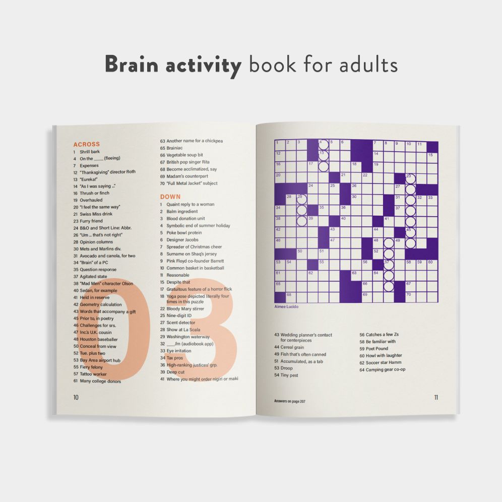 100 Stress-Relieving Crossword Puzzles to Sharpen Your Mind: Presented by Maria Shriver, Patrick Schwarzenegger, and MOSH (Revised and Updated)
