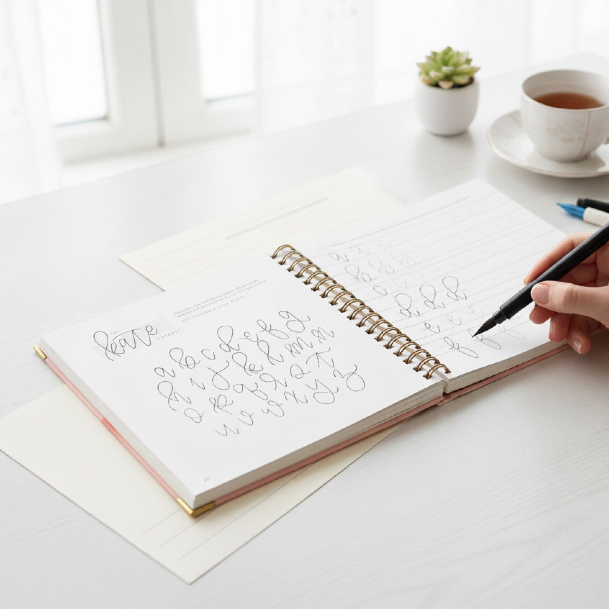 Modern Calligraphy: A Calligraphy Practice Workbook