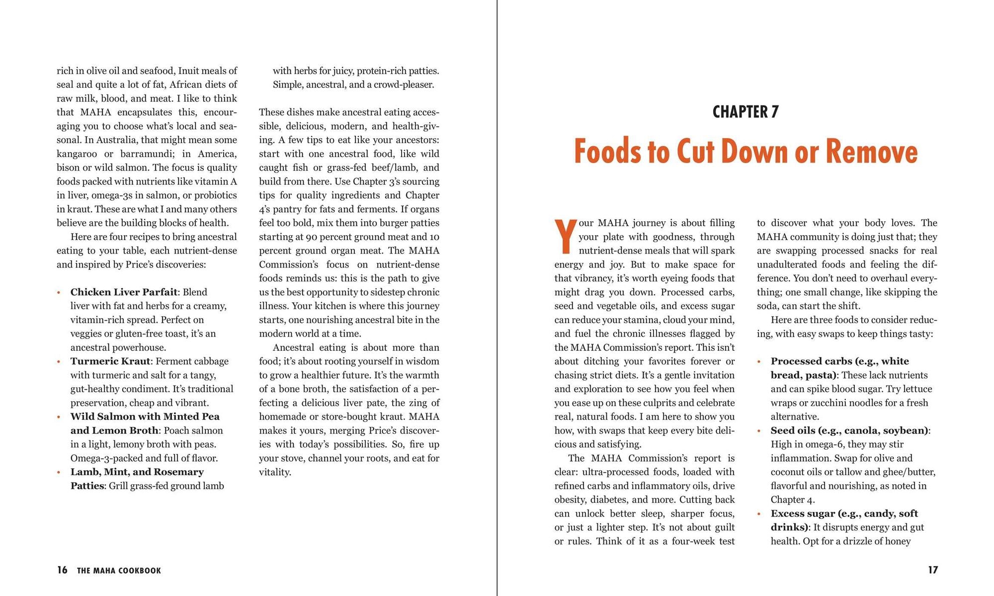 The MAHA Cookbook: Taking Charge of Your Health with Vibrant, Whole Foods