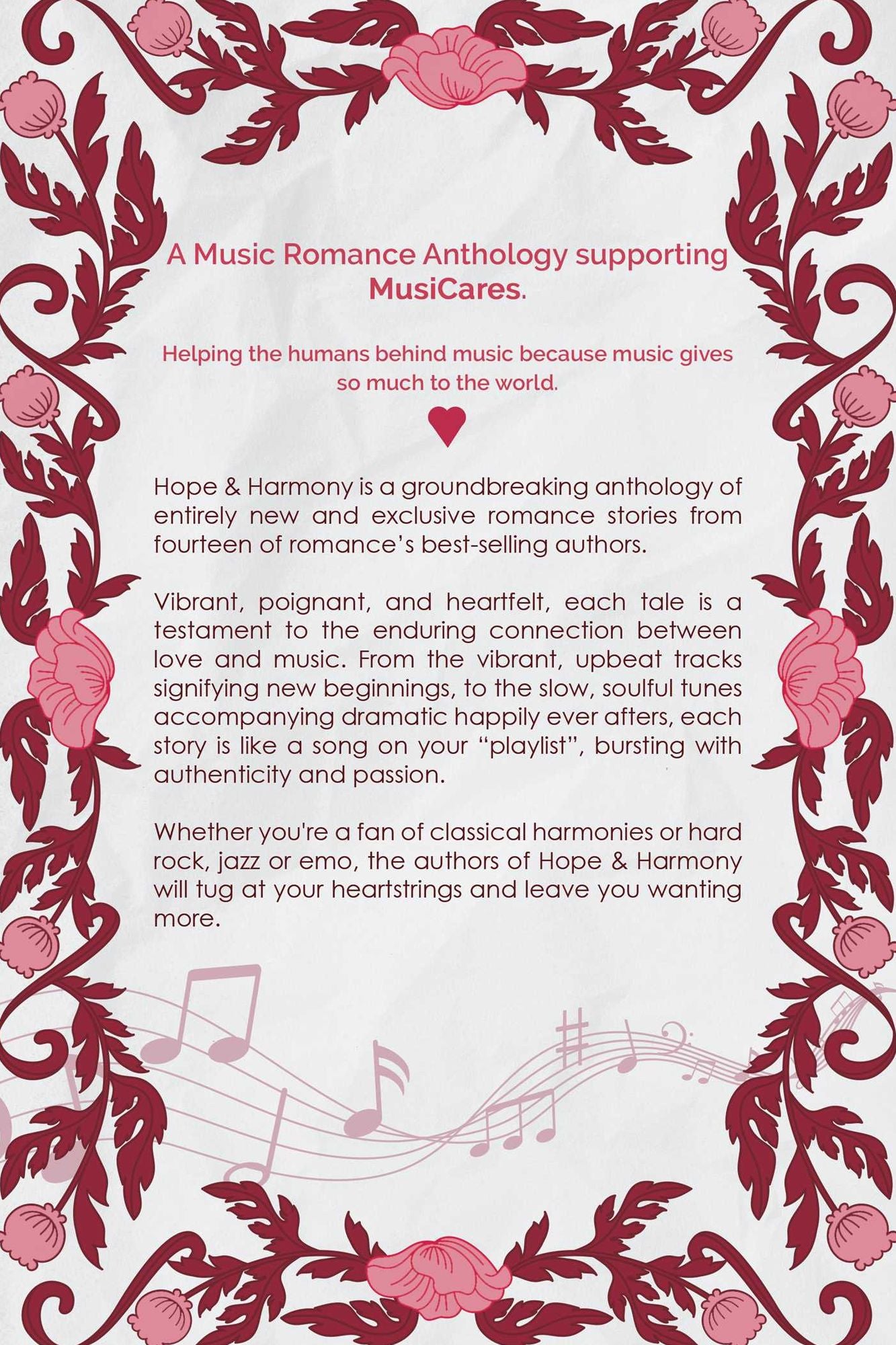 Hope & Harmony: A Music Romance Anthology