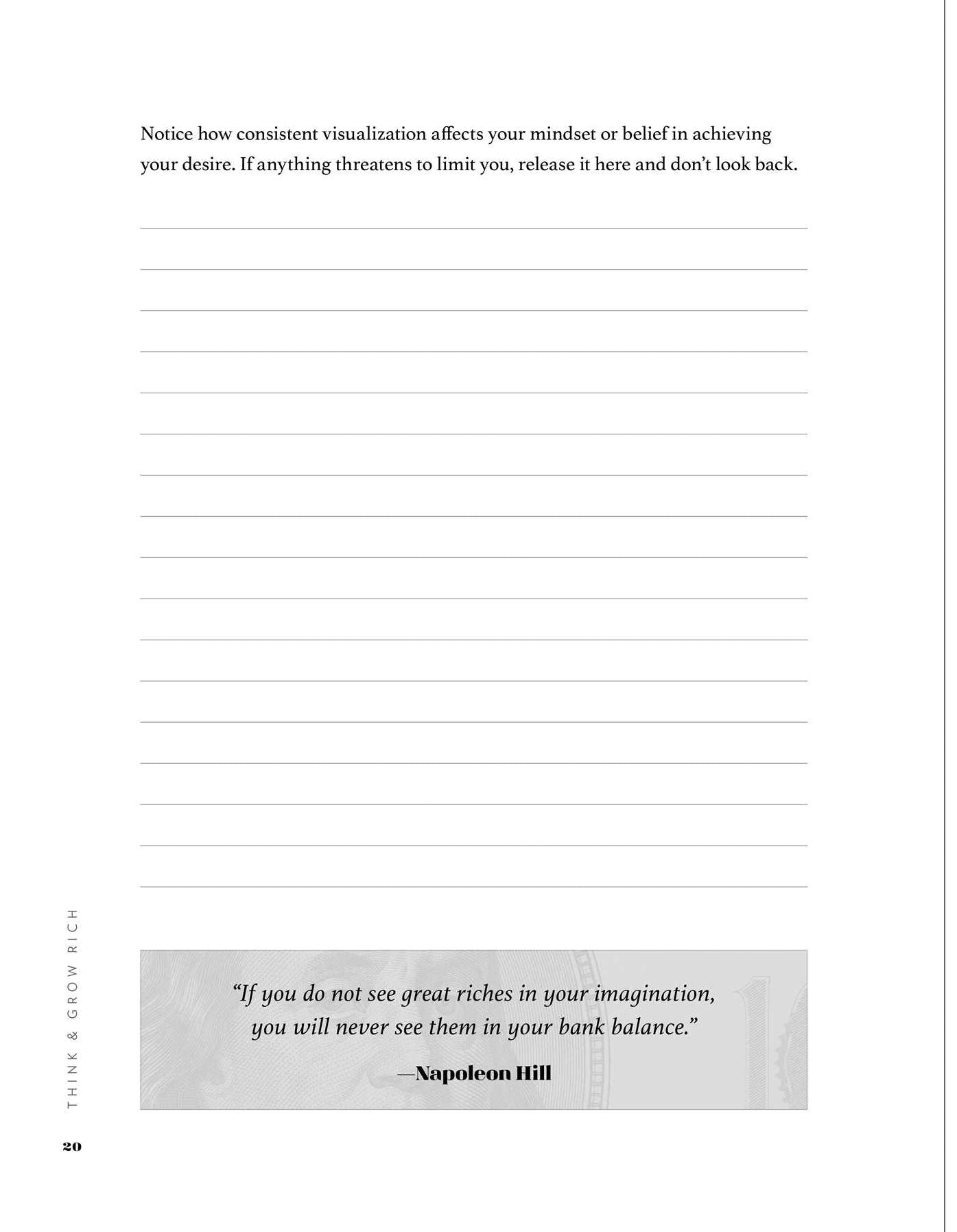 The Think and Grow Rich Roadmap: Practical Steps and Transformational Exercises for a Personal Blueprint to Wealth