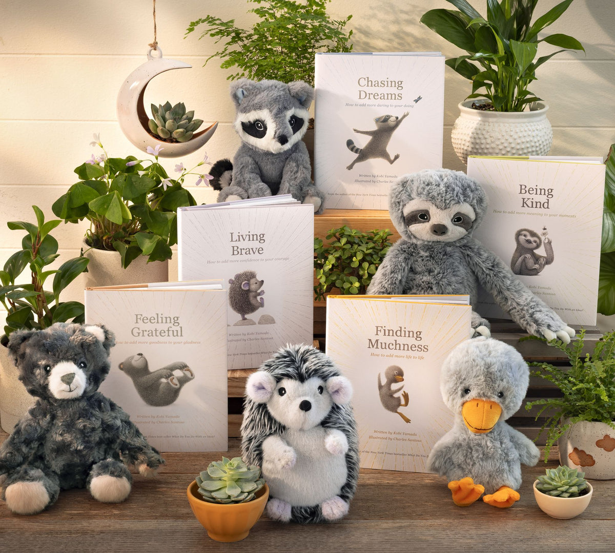 Hedgehog Plush: A companion to the book Living Brave