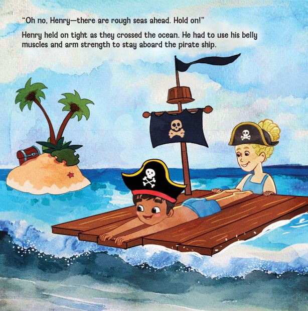 Henry Goes to Aquatic Physical Therapy