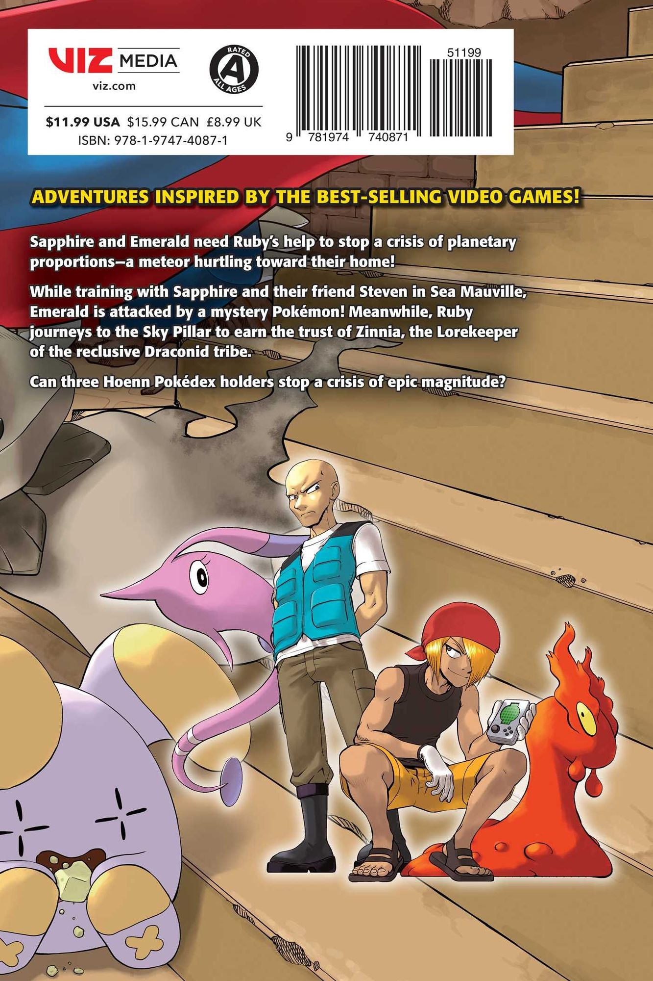 Pokémon Adventures: Omega Ruby and Alpha Sapphire, Vol. 1