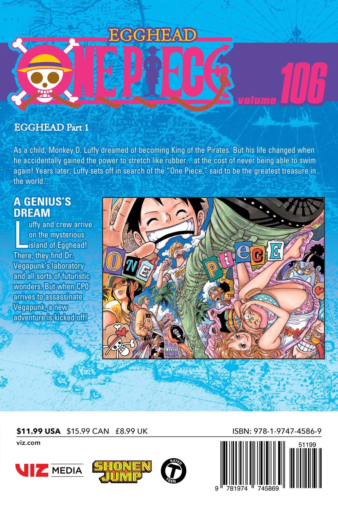 One Piece, Vol. 106