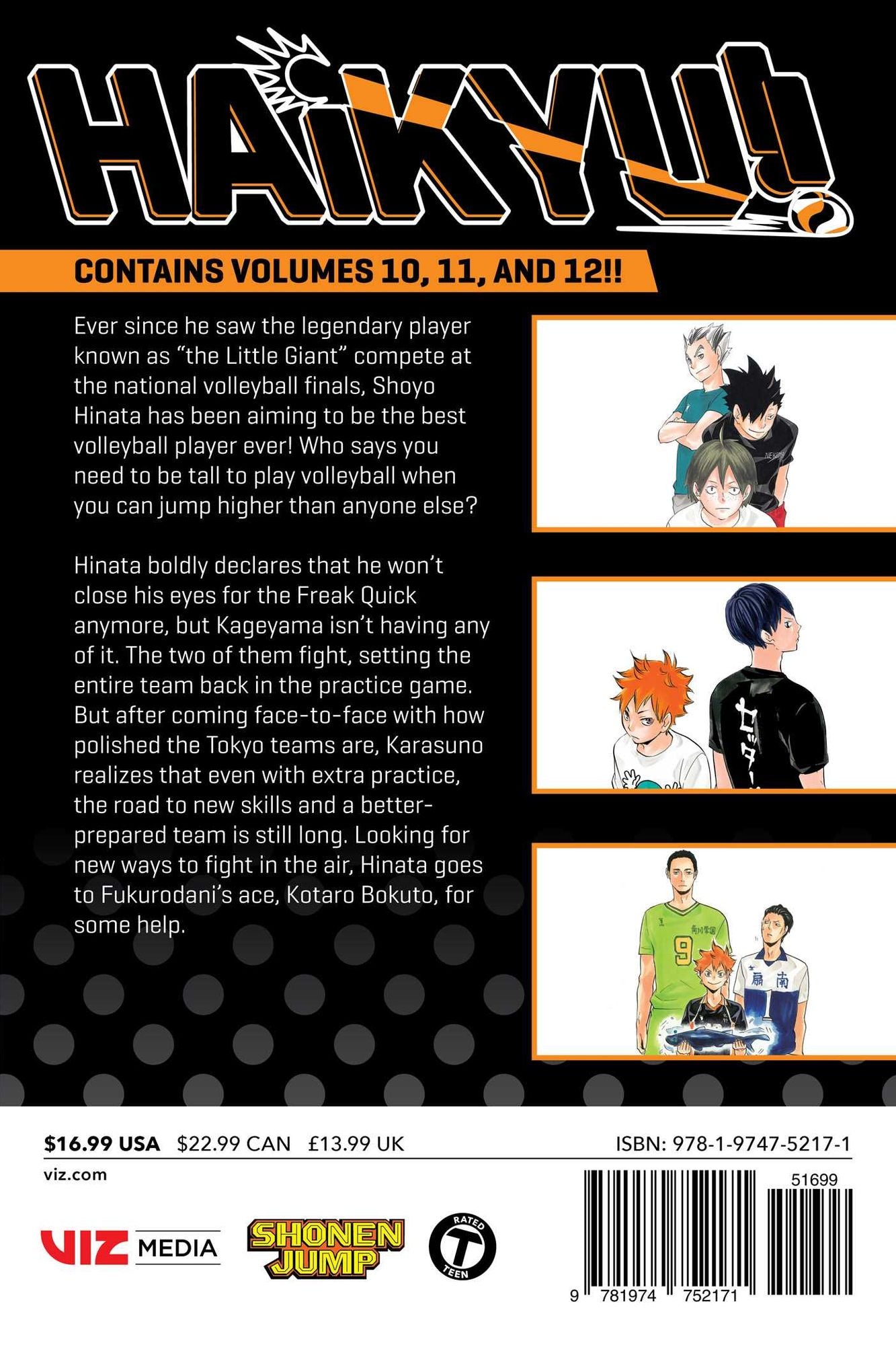 Haikyu!! (3-in-1 Edition), Vol. 4: Includes vols. 10, 11 & 12