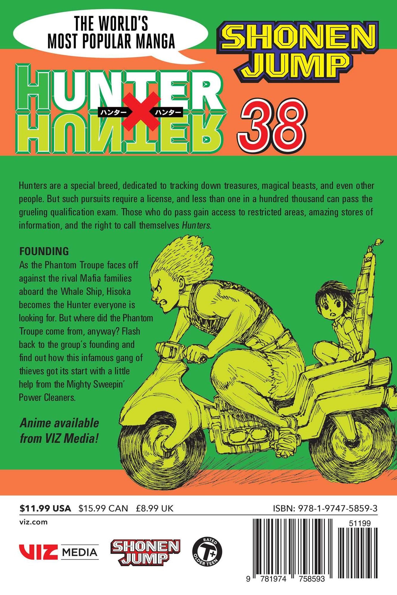 Hunter x Hunter, Vol. 38