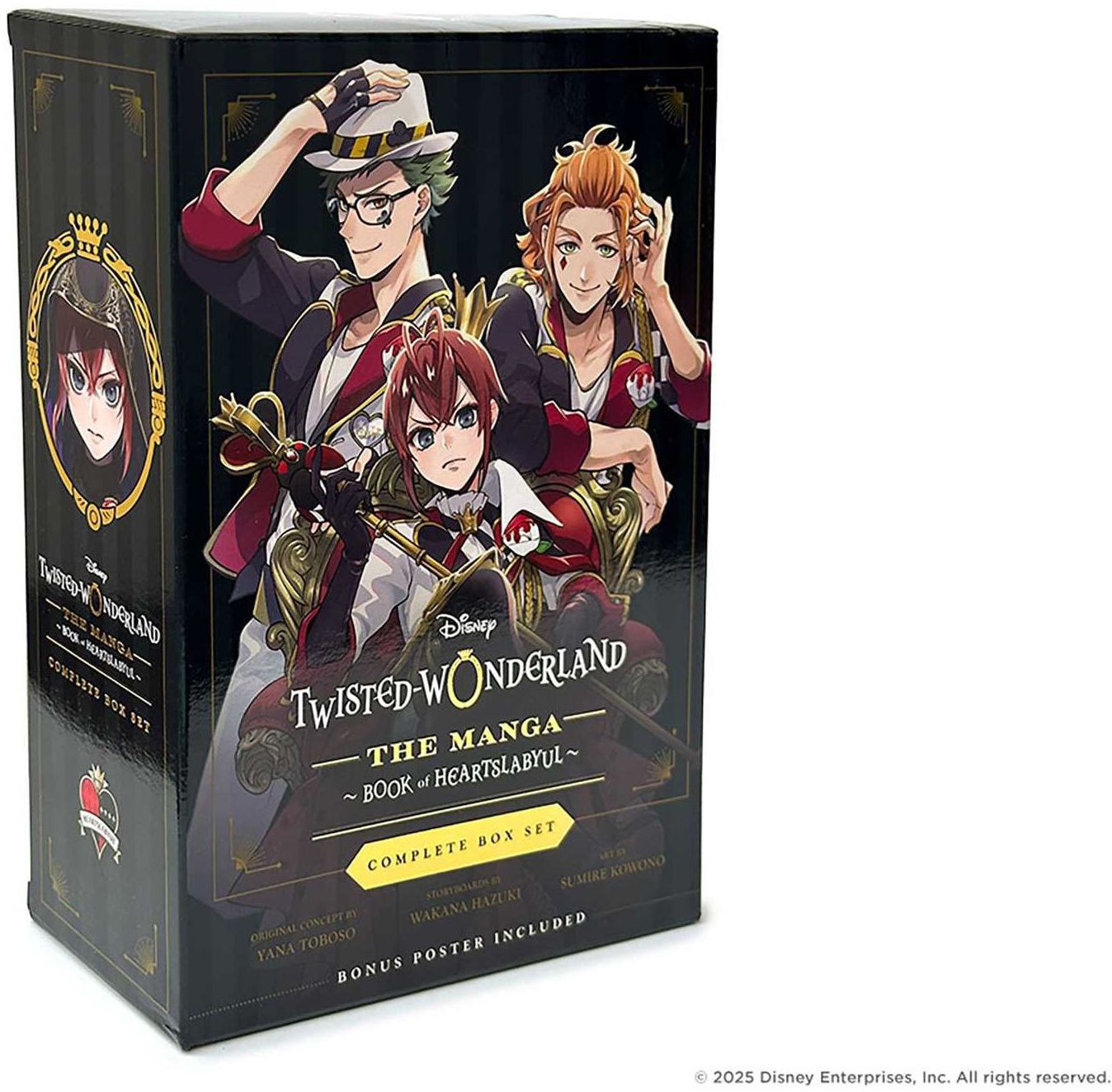 Disney Twisted-Wonderland: The Manga - Book of Heartslabyul Complete Box Set: Includes vols. 1-4 with premium