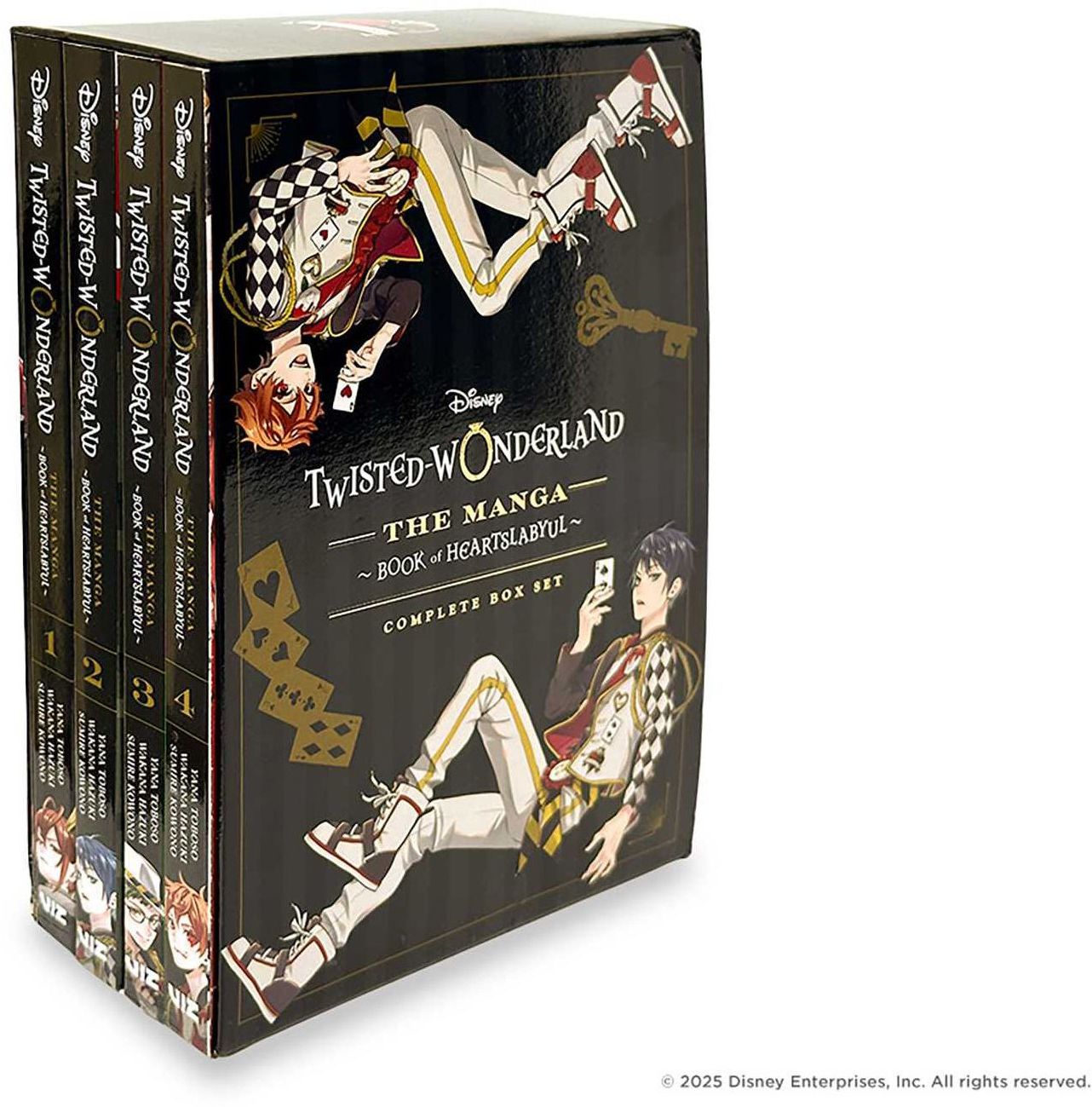 Disney Twisted-Wonderland: The Manga - Book of Heartslabyul Complete Box Set: Includes vols. 1-4 with premium