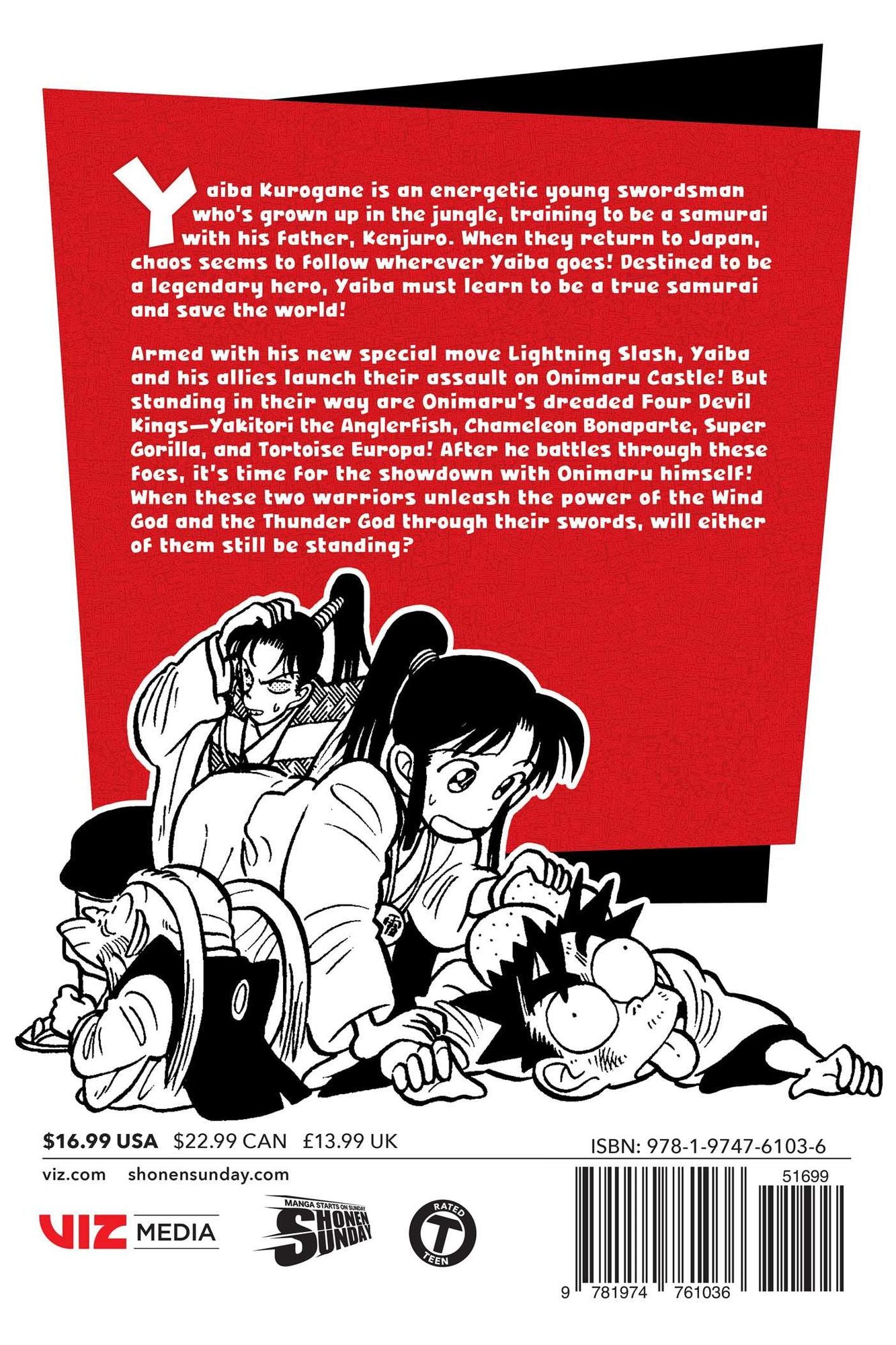 Yaiba: Samurai Legend, Vol. 3