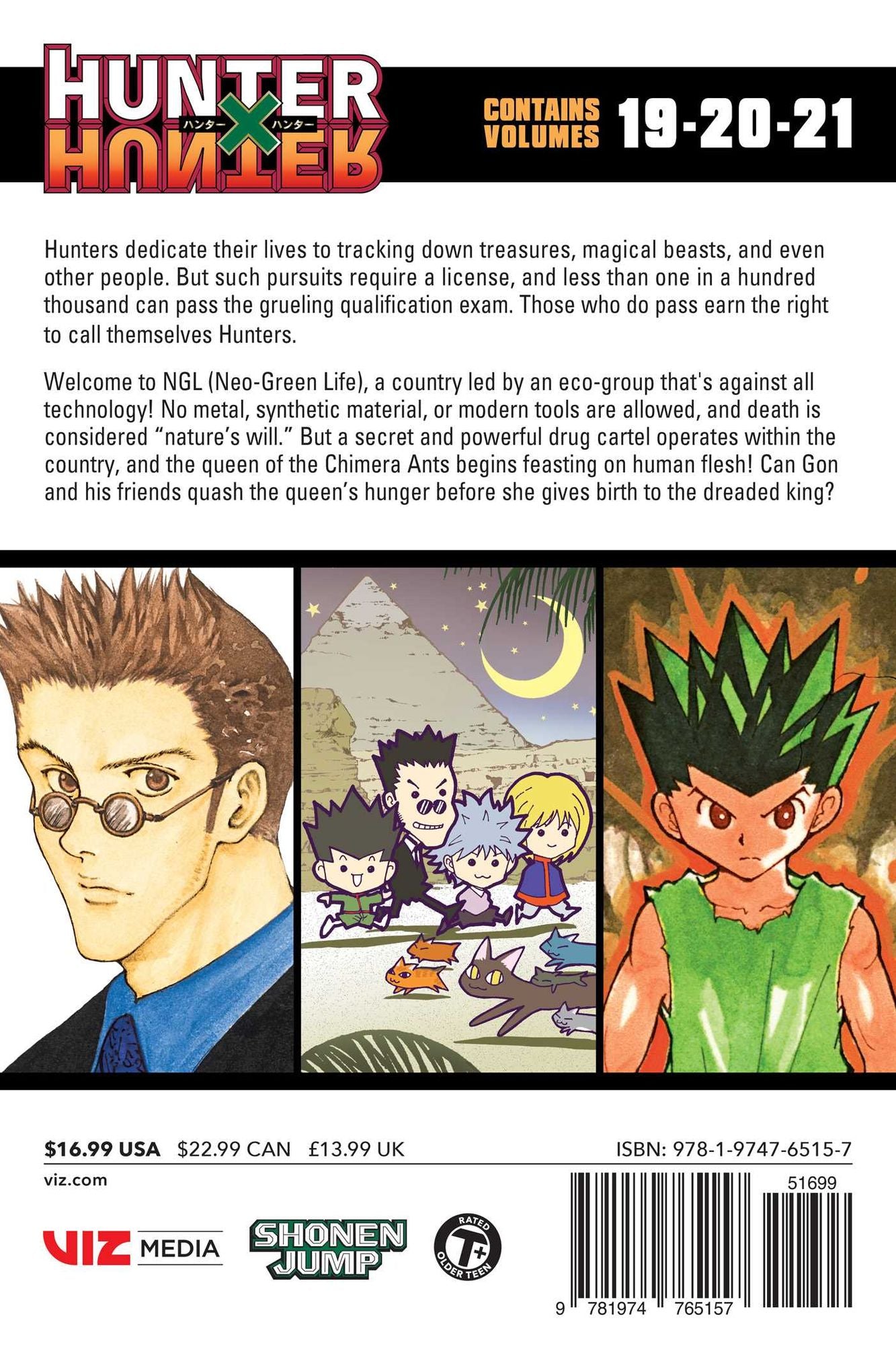 Hunter x Hunter (3-in-1 Edition), Vol. 7: Includes vols. 19, 20, & 21