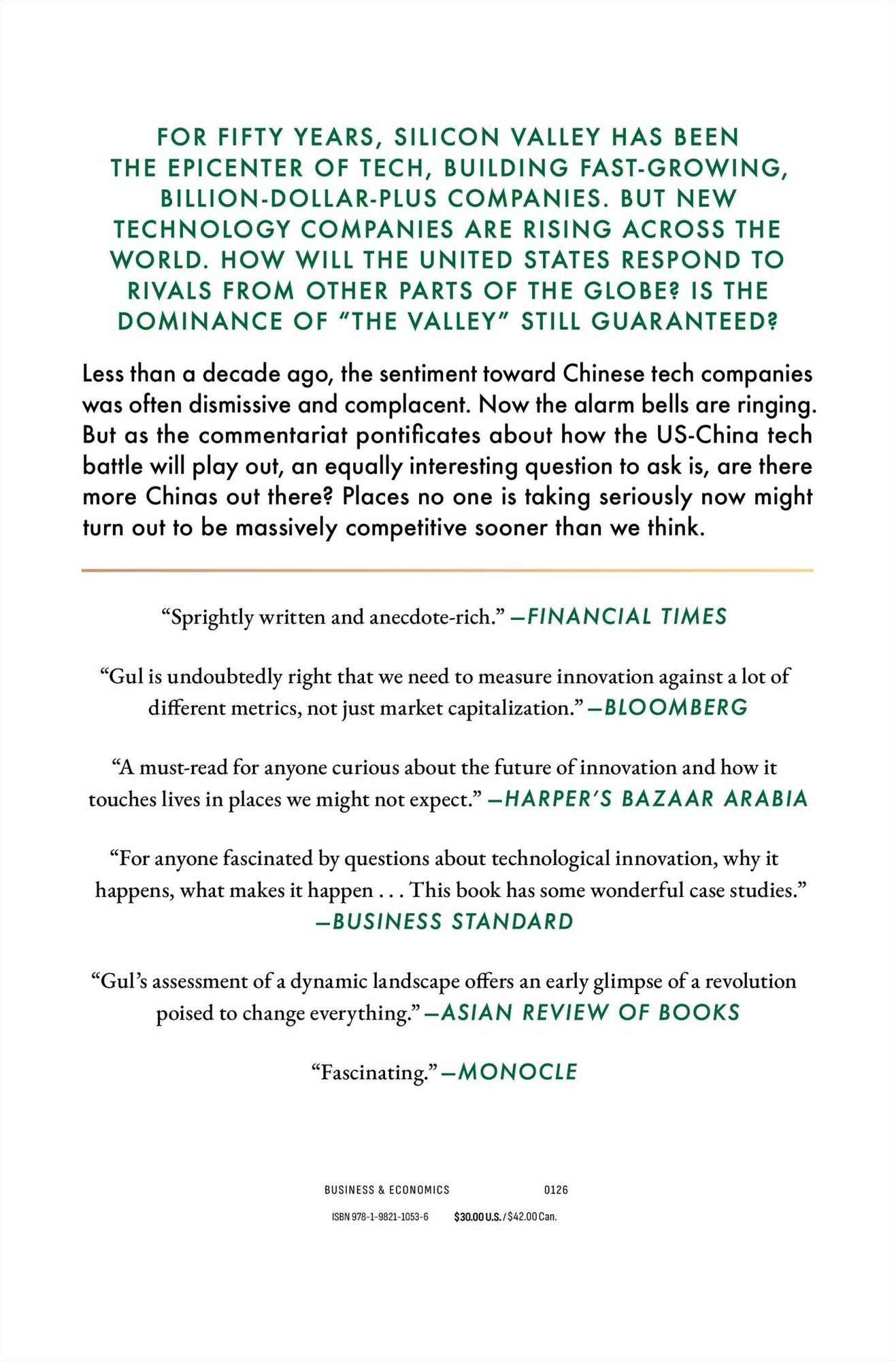 The New Geography of Innovation: The Global Contest for Breakthrough Technologies