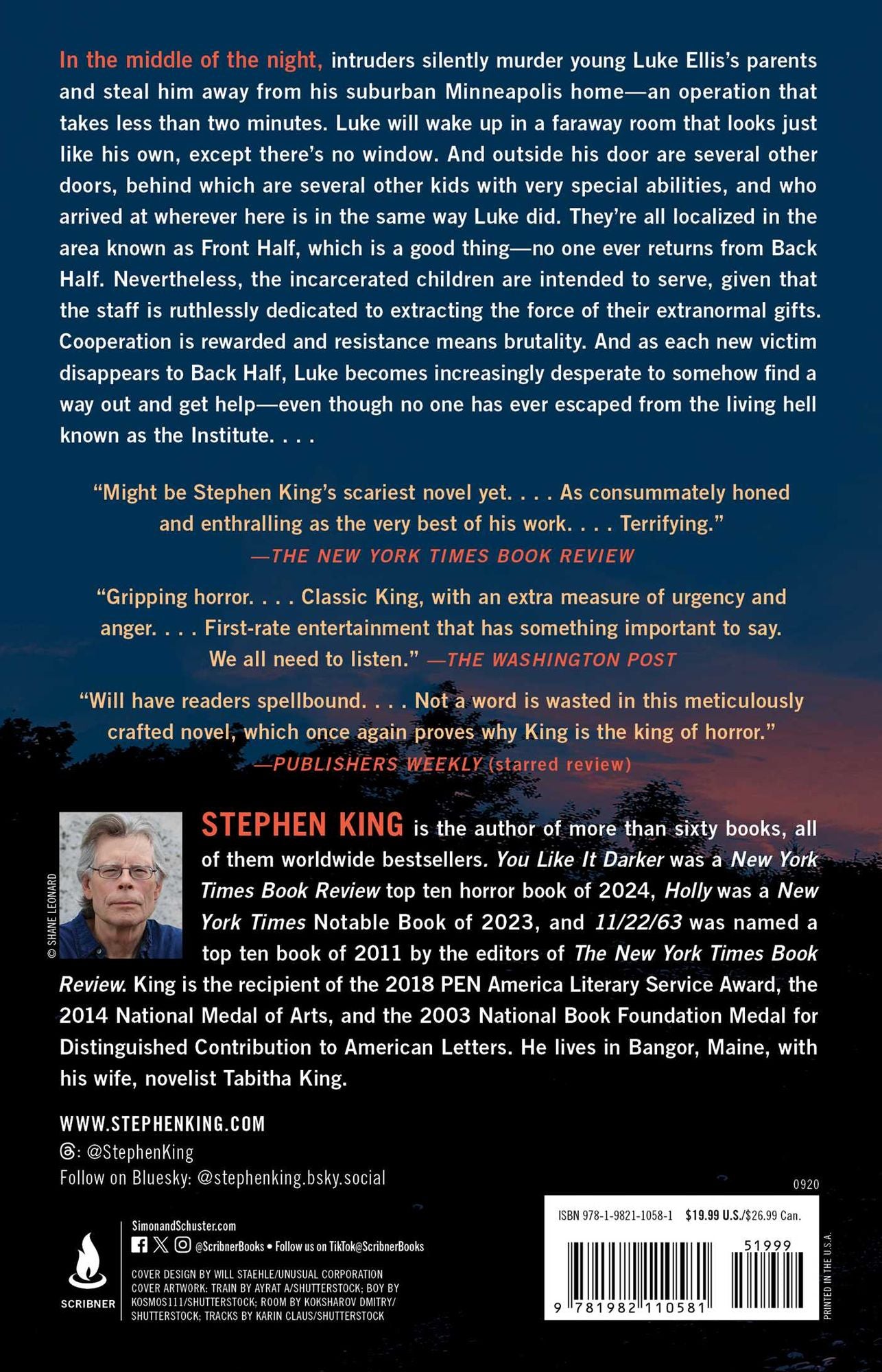 The Institute: A Novel