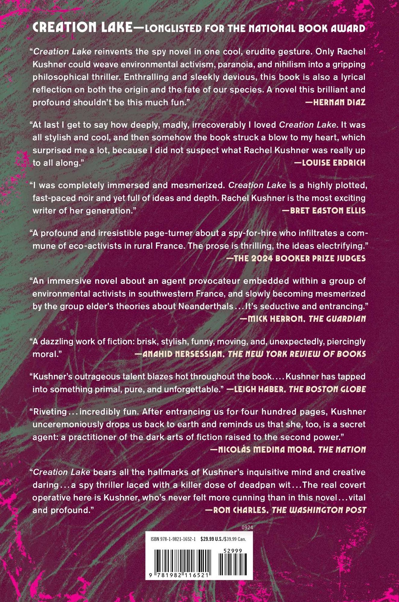 Creation Lake: A Novel