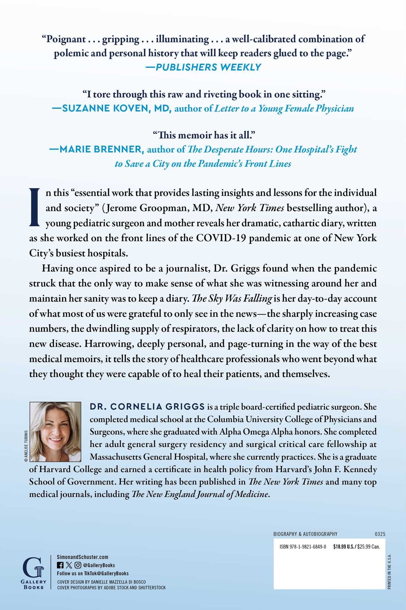 The Sky Was Falling: A Young Surgeon's Story of Bravery, Survival, and Hope