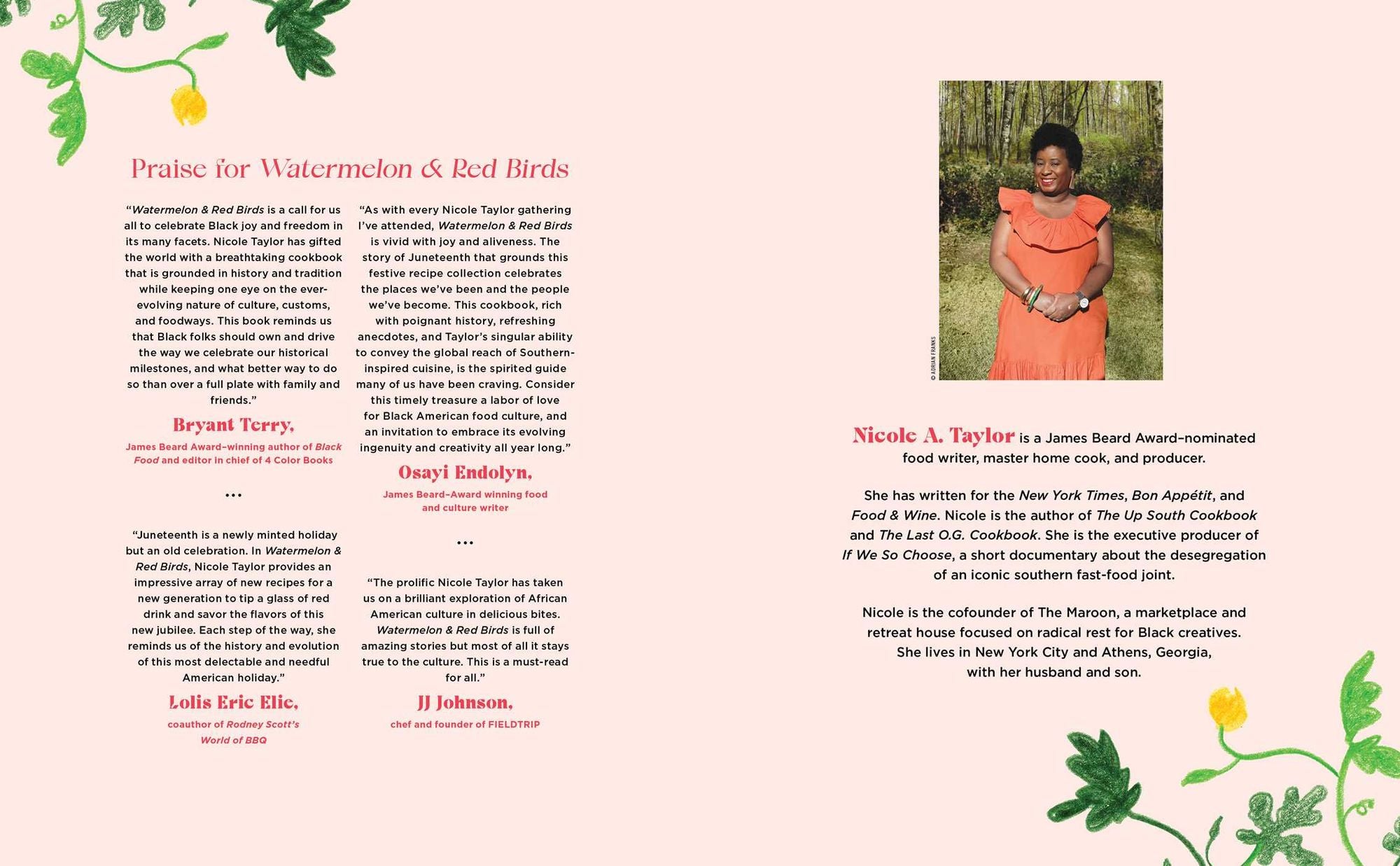 Watermelon and Red Birds: A Cookbook for Juneteenth and Black Celebrations