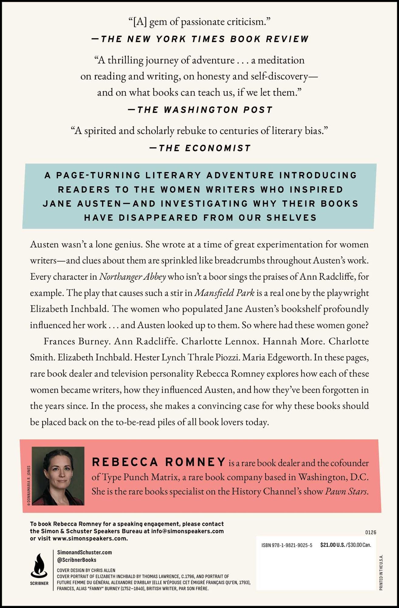 Jane Austen's Bookshelf: A Rare Book Collector's Quest to Find the Women Writers Who Shaped a Legend