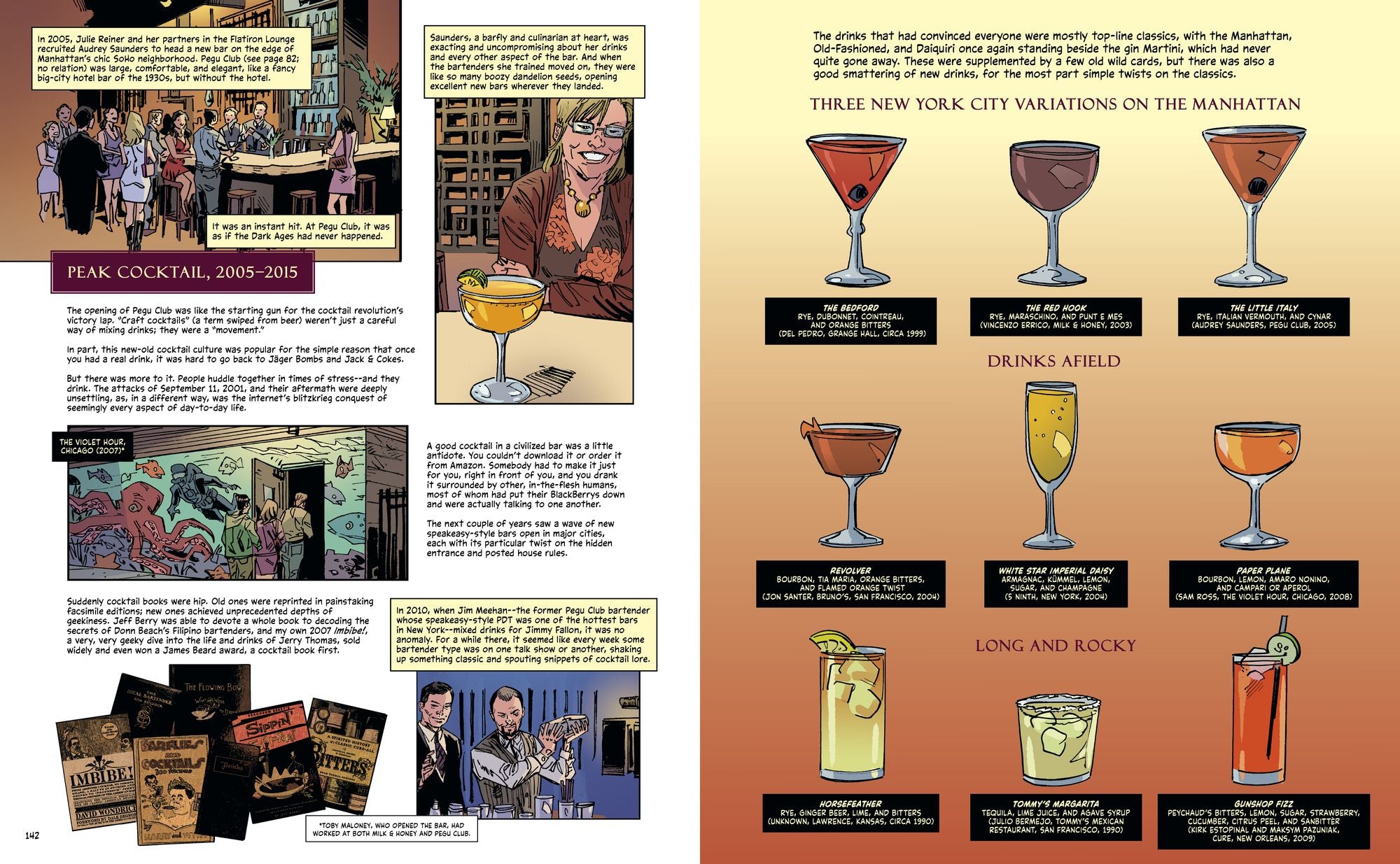 The Comic Book History of the Cocktail: Five Centuries of Mixing Drinks and Carrying On