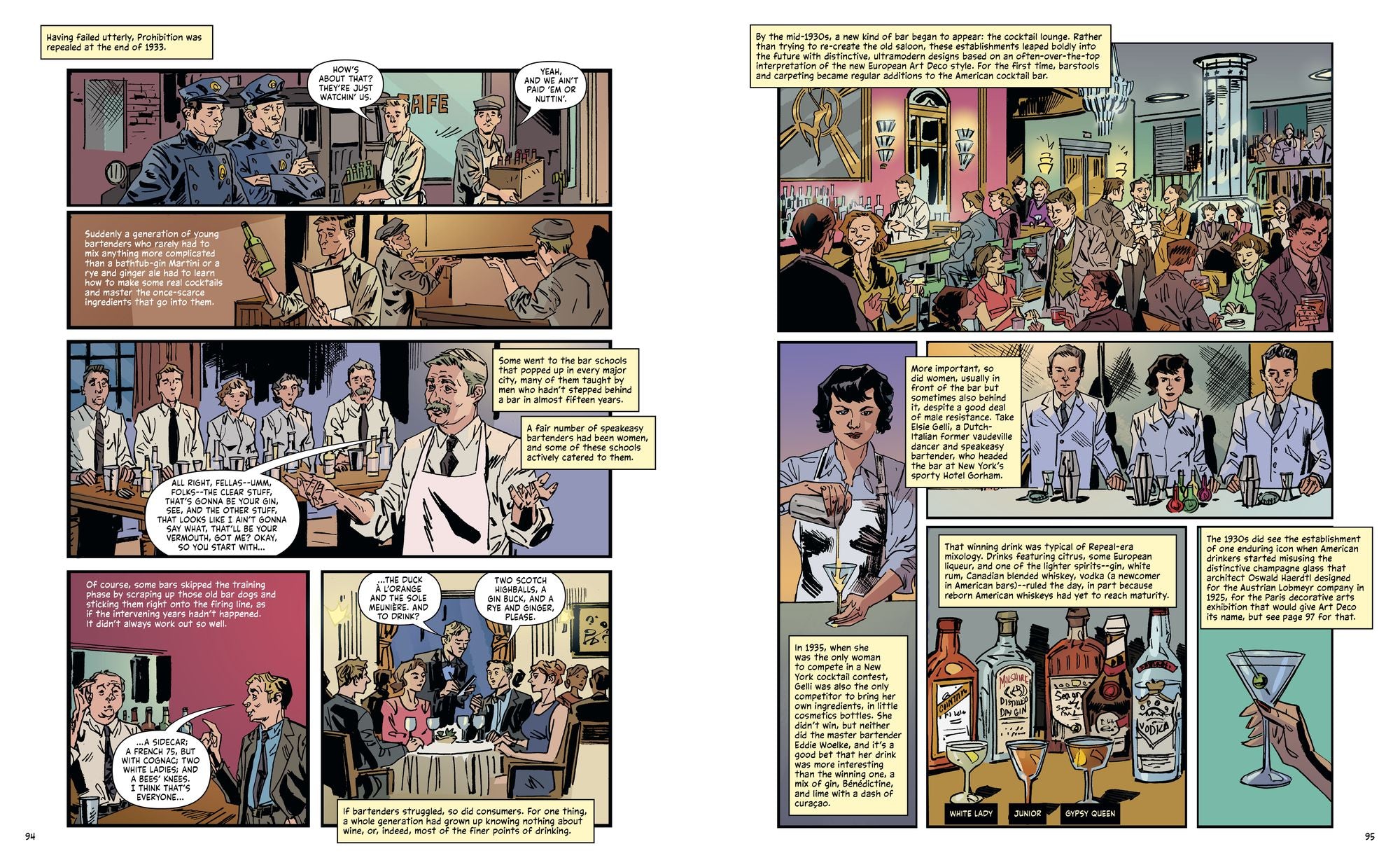 The Comic Book History of the Cocktail: Five Centuries of Mixing Drinks and Carrying On