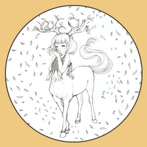 Pop Manga Dragons and Other Magically Mythical Creatures: A Coloring Book