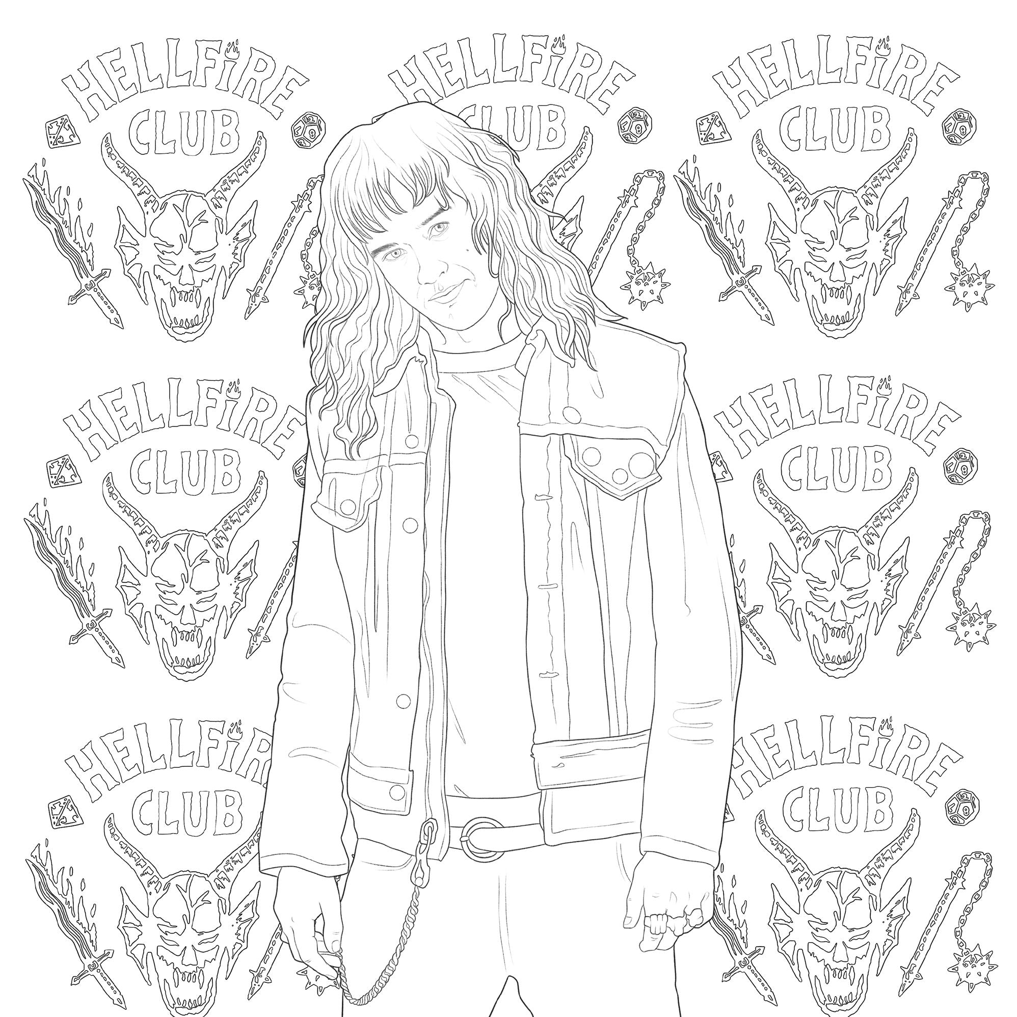 Stranger Things: The Official Coloring Book