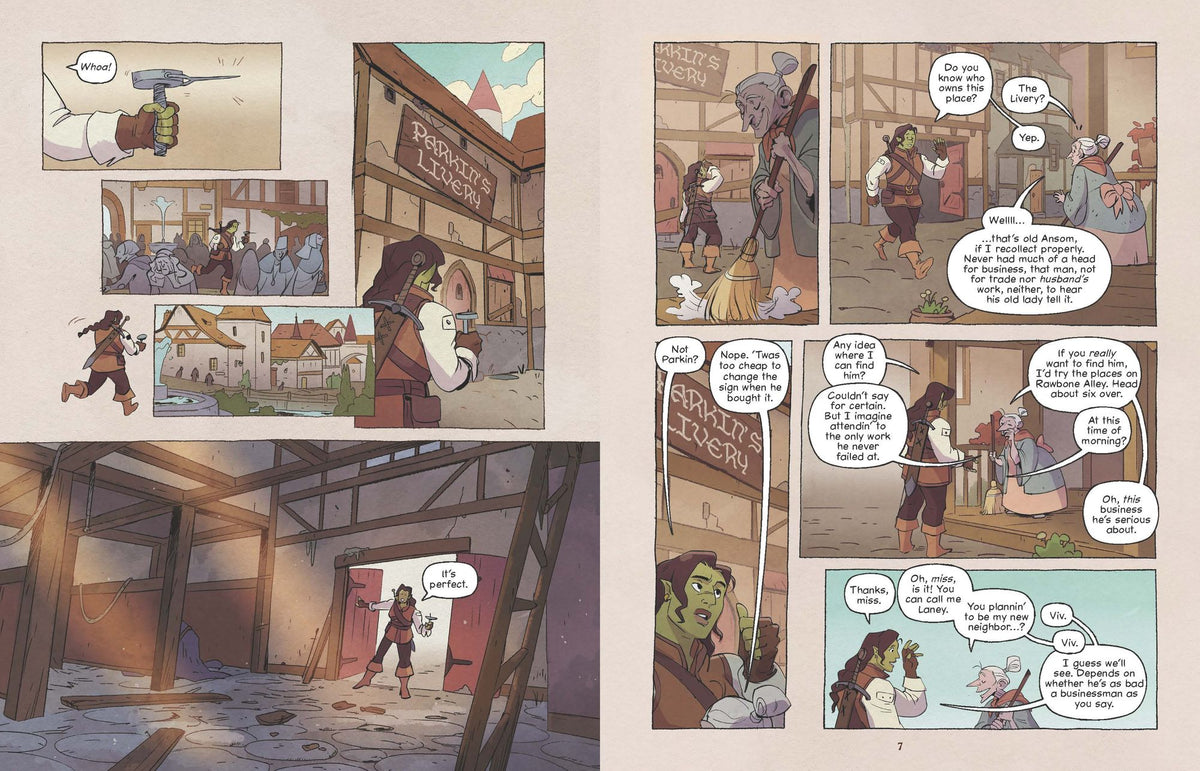 Legends & Lattes: The Graphic Novel