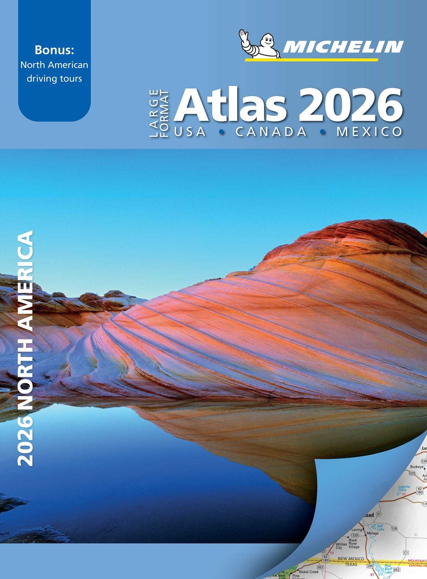 MICHELIN NORTH AMERICA LARGE FORMAT ROAD ATLAS 2026