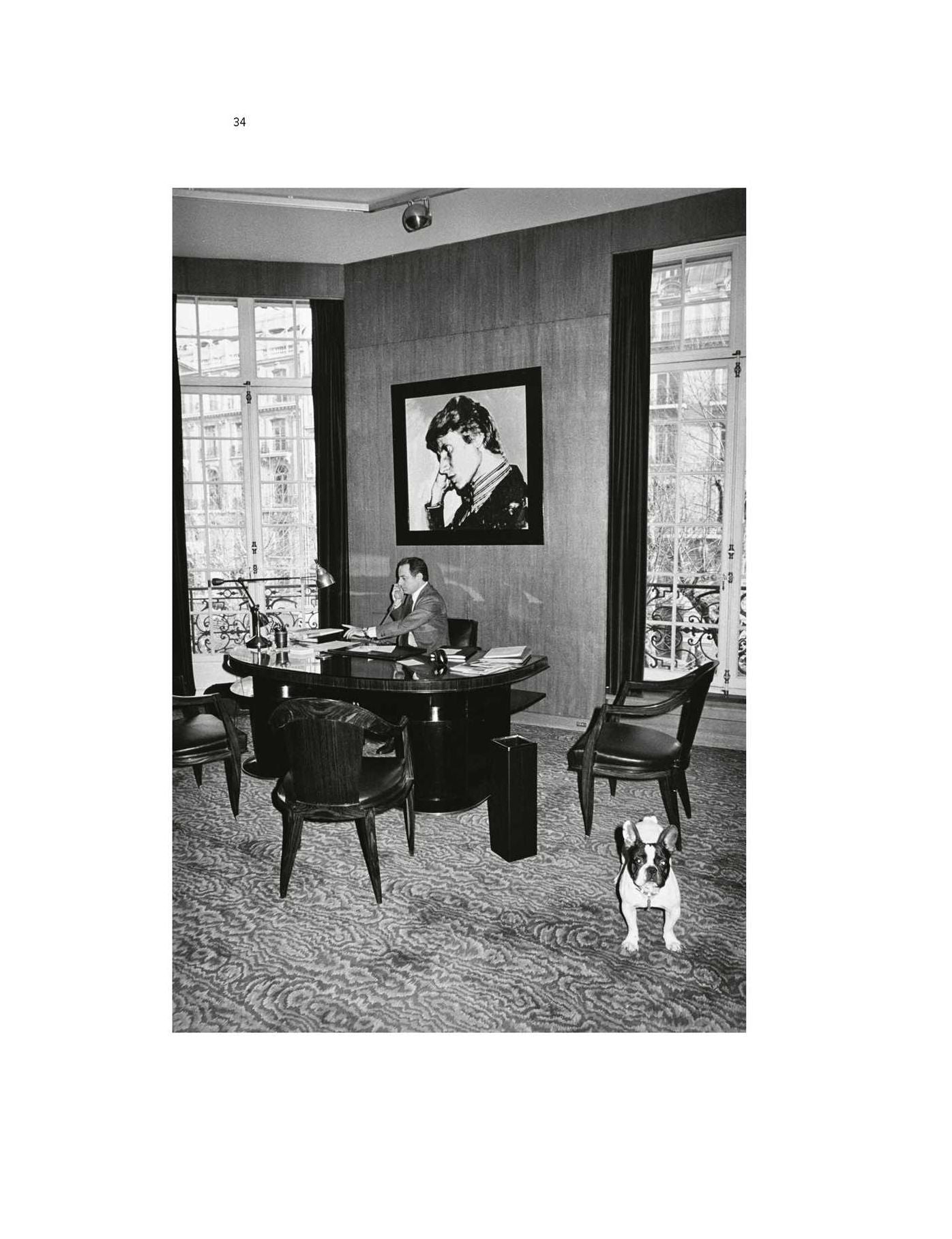 Yves Saint Laurent and his Dogs: Amigos Forever