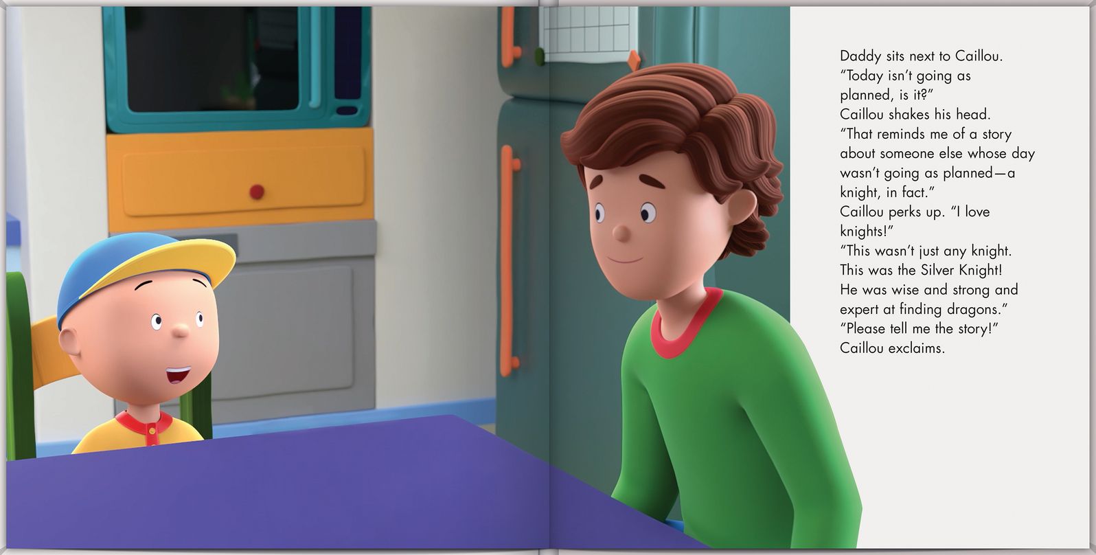 Caillou: The Silver Knight: New 3D Episode