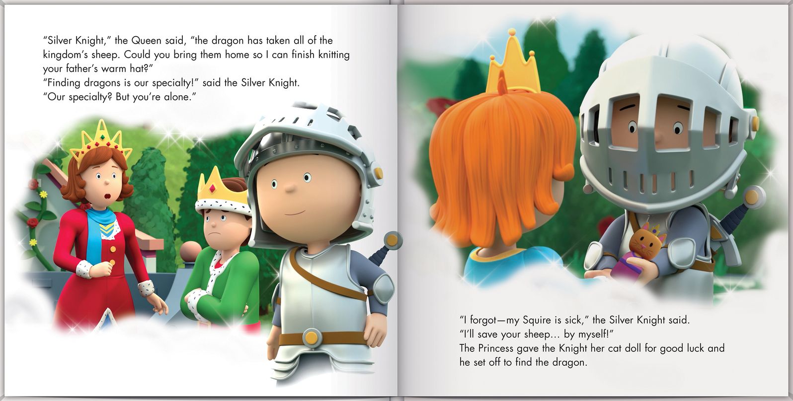 Caillou: The Silver Knight: New 3D Episode