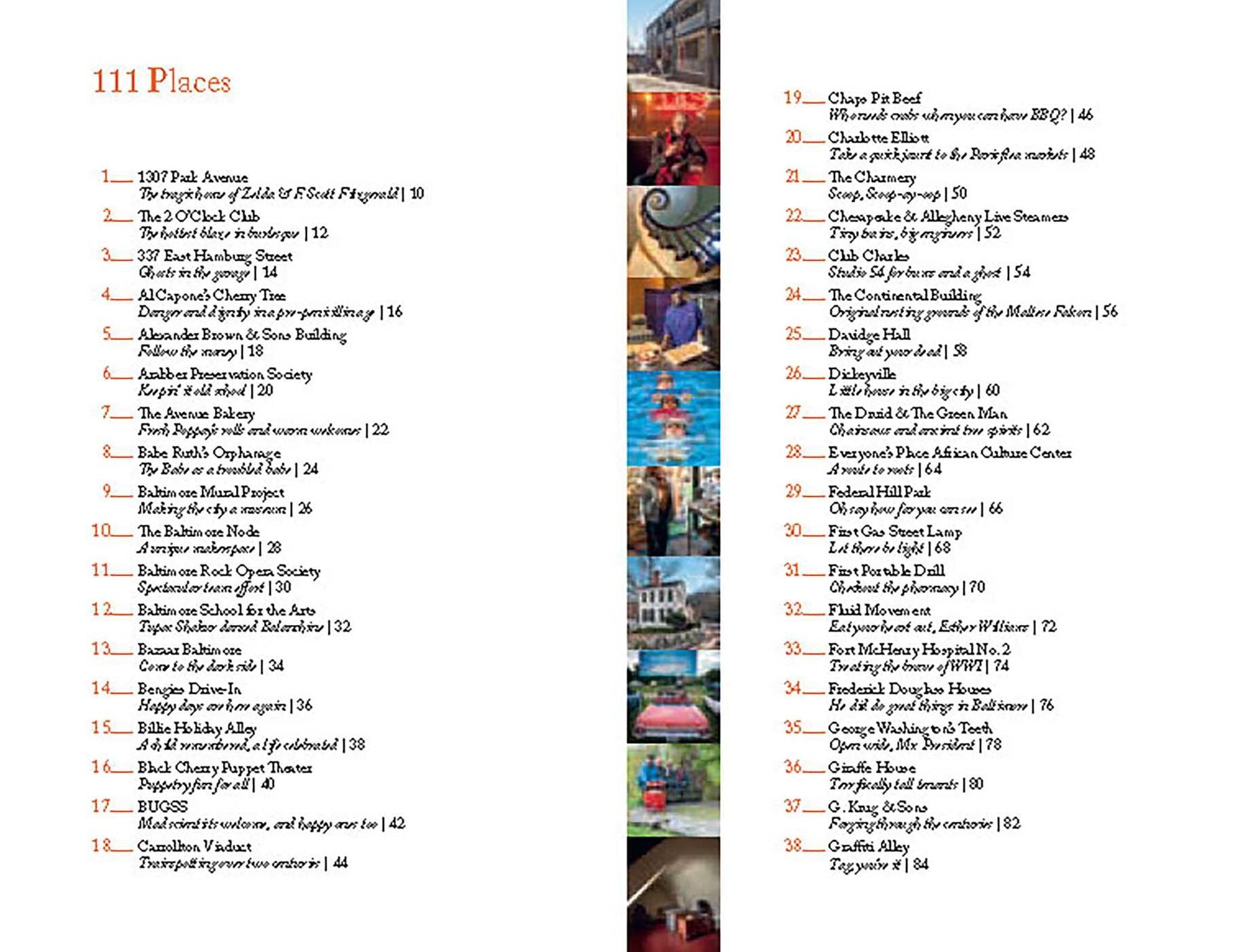 111 Places in Baltimore That You Must Not Miss