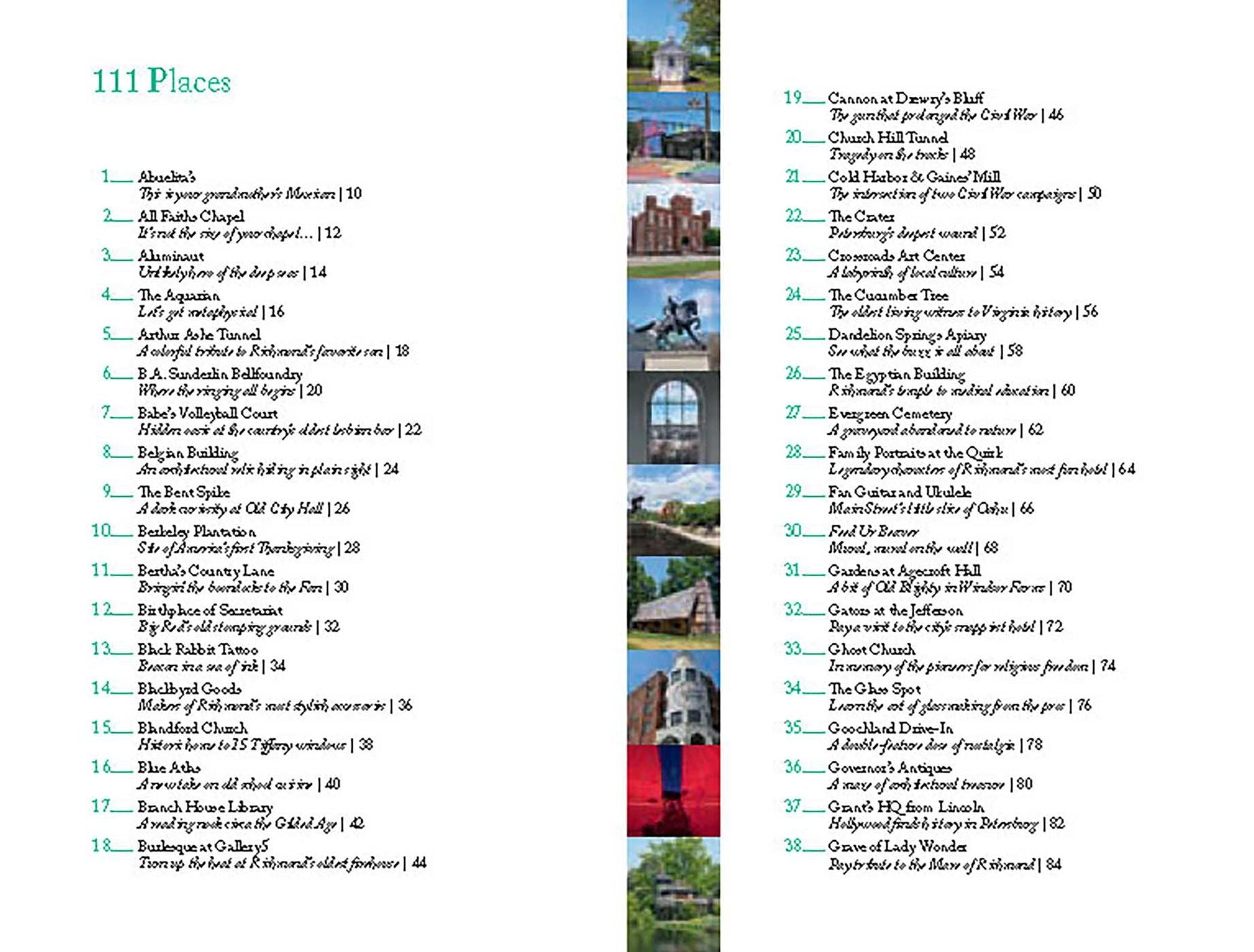 111 Places in Richmond That You Must Not Miss