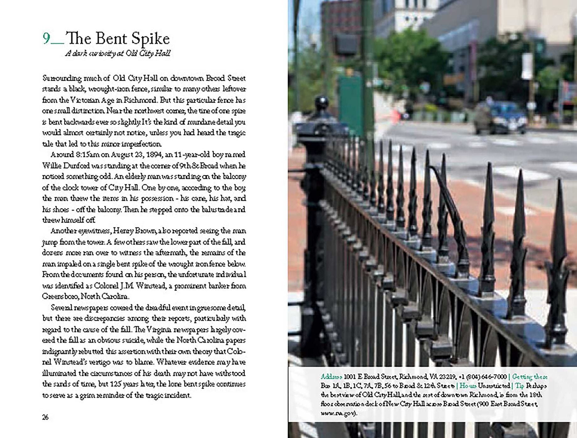 111 Places in Richmond That You Must Not Miss