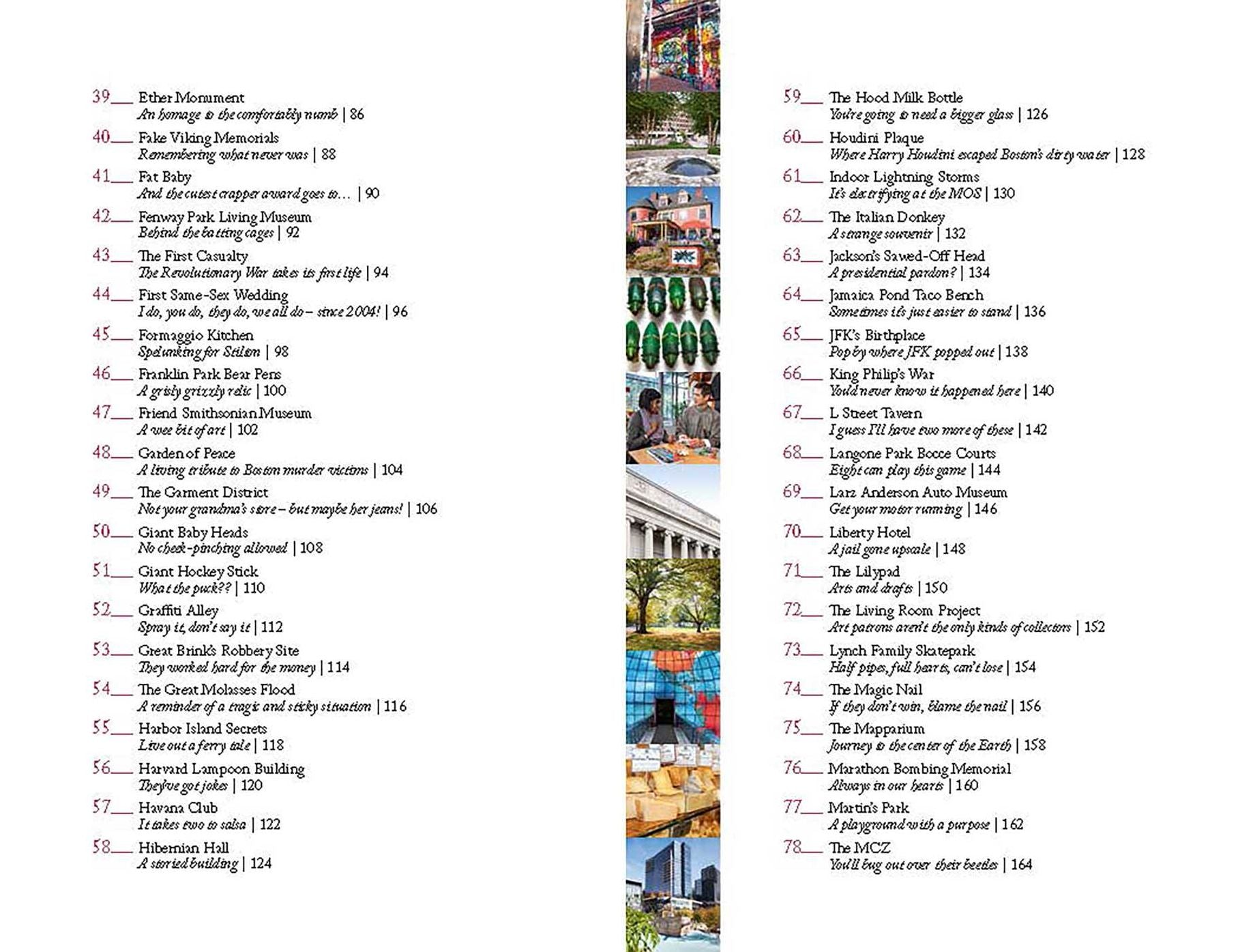111 Places in Boston That You Must Not Miss