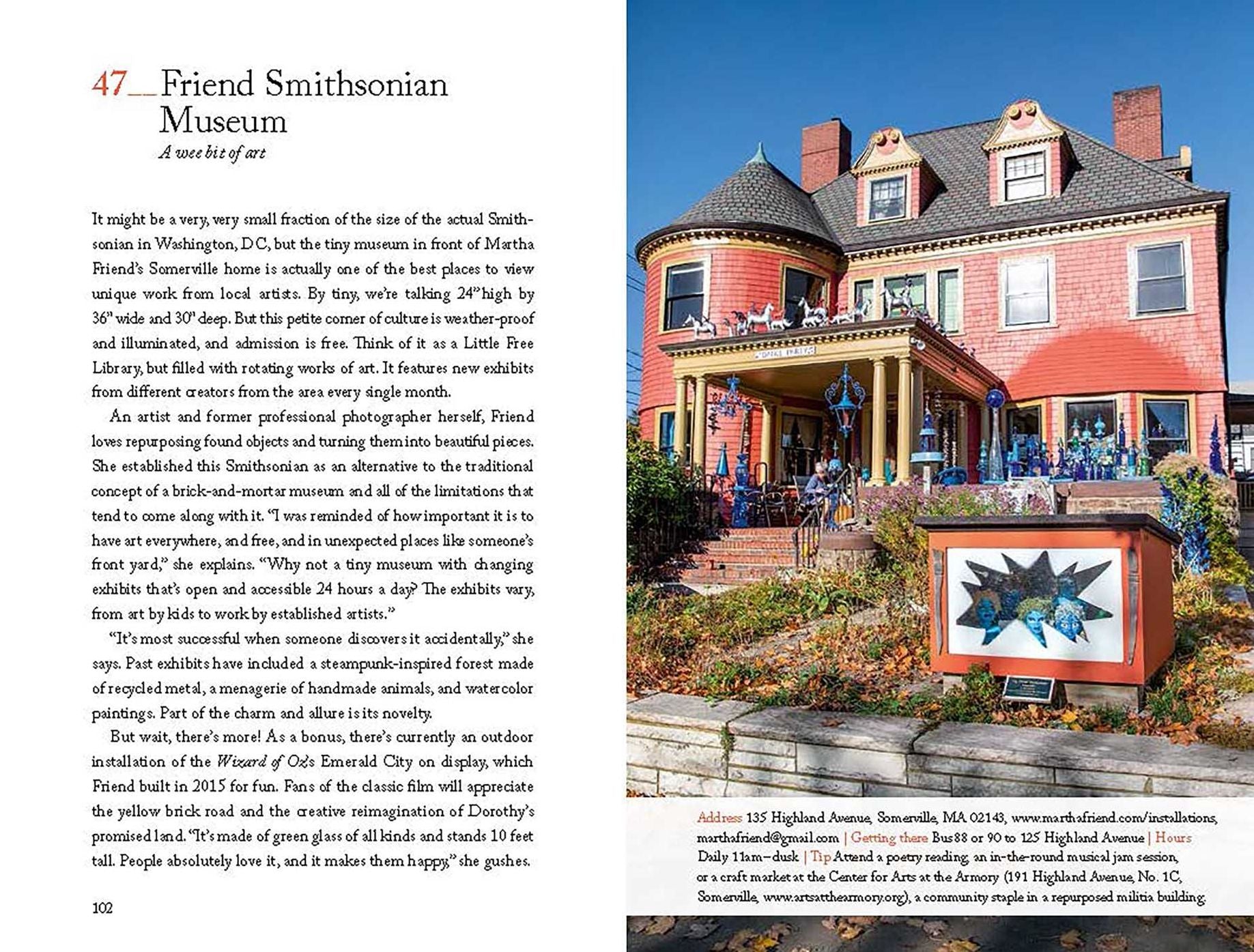 111 Places in Boston That You Must Not Miss