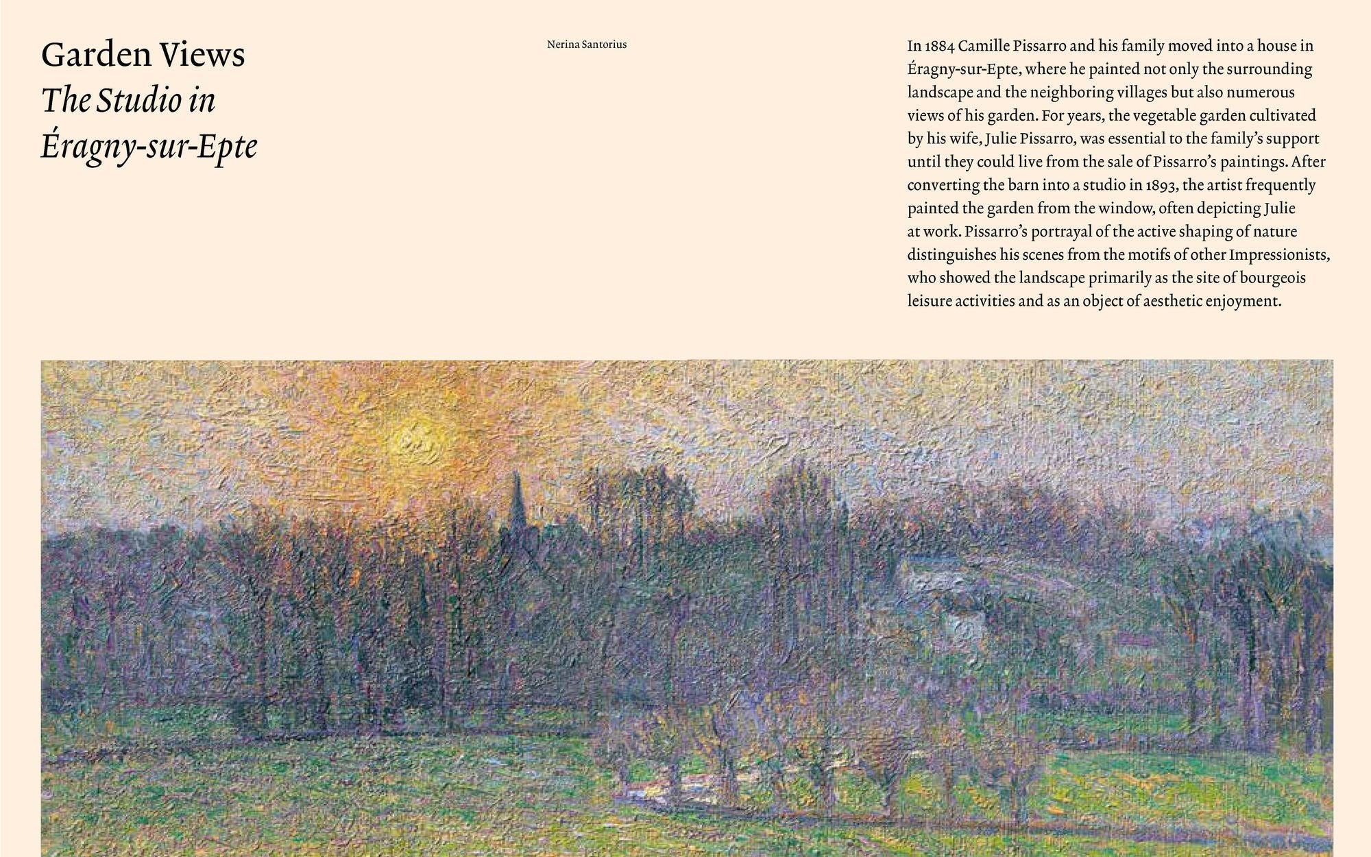 The Honest Eye: Camille Pissarro's Impressionism