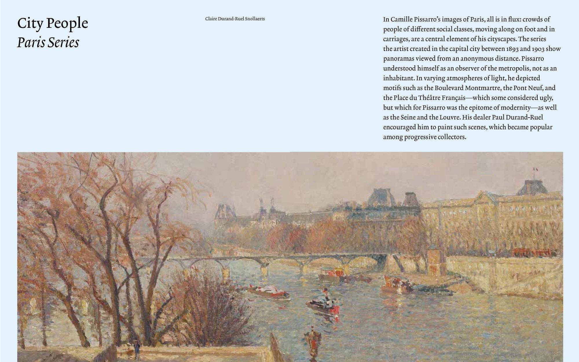 The Honest Eye: Camille Pissarro's Impressionism