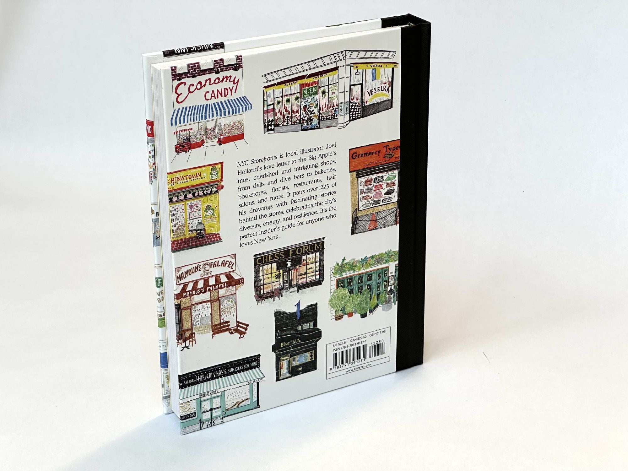 NYC Storefronts: Illustrations of the Big Apple's Best-Loved Spots (Compact Edition)