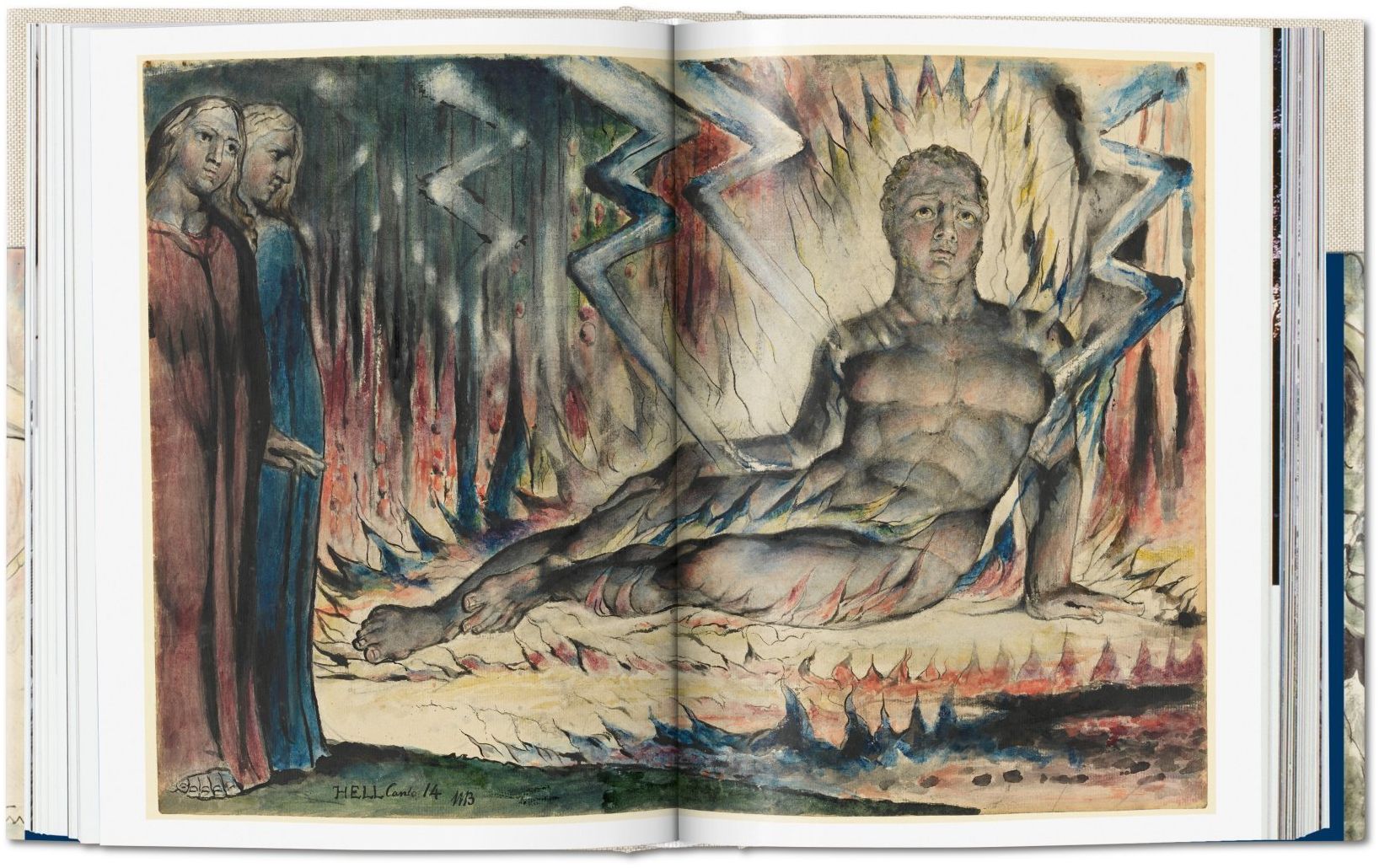 William Blake. Dante's 'Divine Comedy'. The Complete Drawings