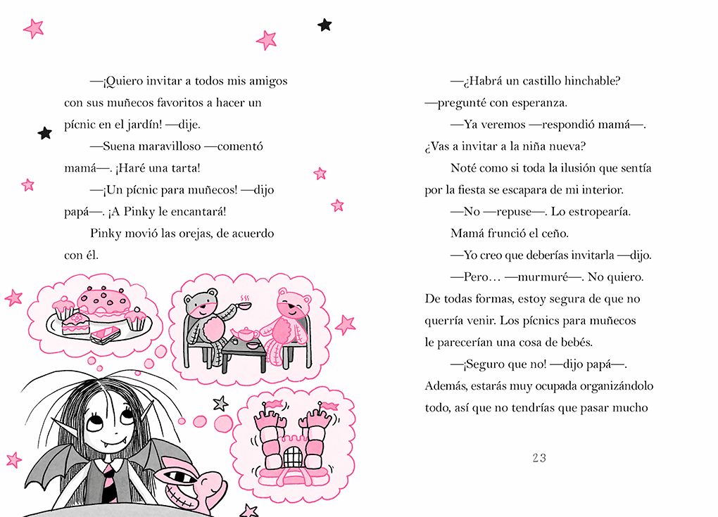 Isadora Moon y la invitación secreta / Isadora Moon and the New Girl