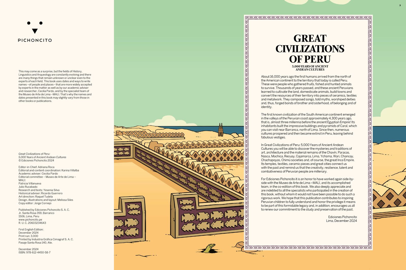 Great civilizations of Peru: 5,000 years of Ancient Andean cultures